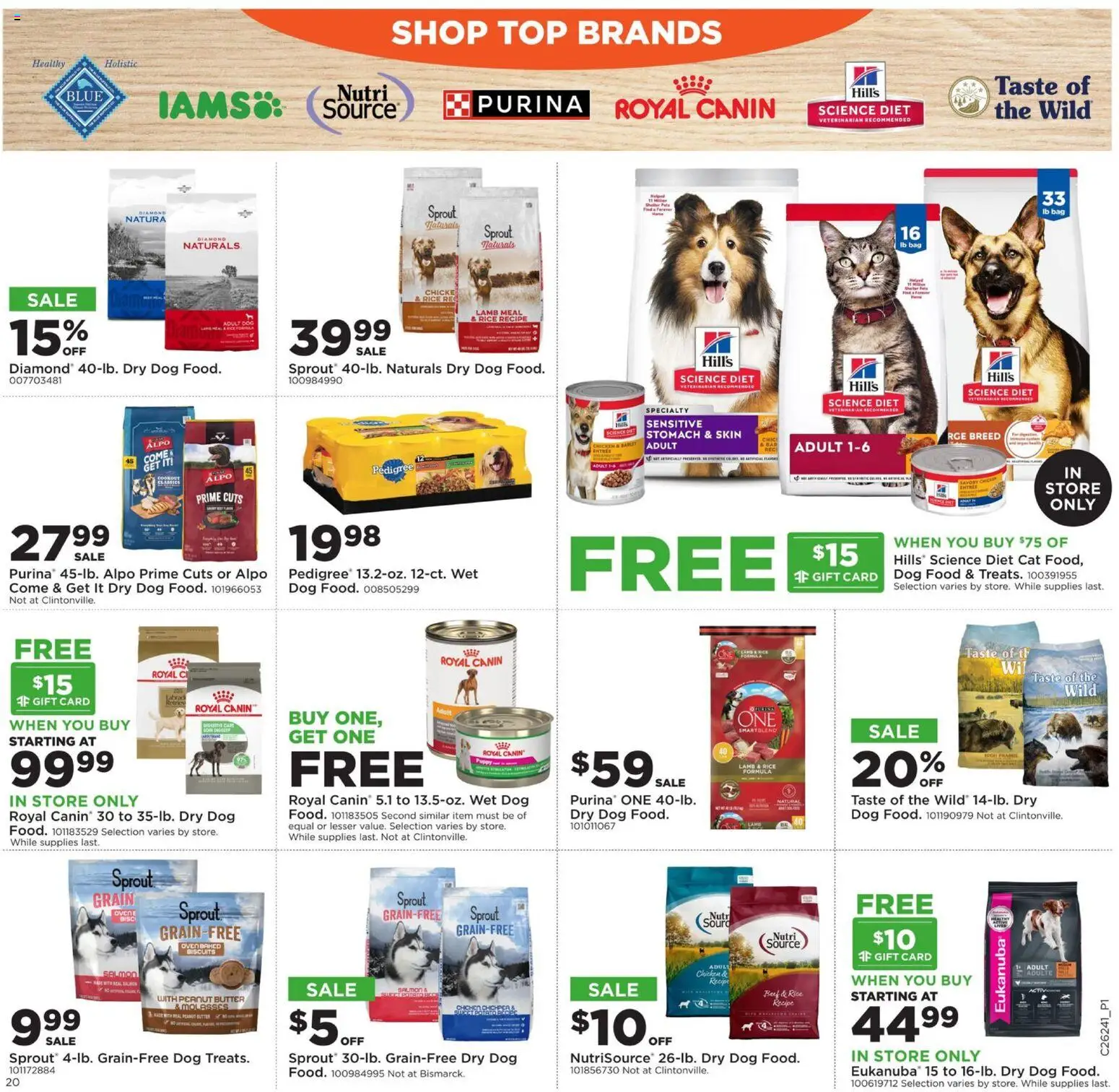 Mills Fleet Farm Weekly Ad - valid from 08.06.2026 | Page: 27 | Products: Dog Food, Rice, Pc, Bag