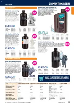 Preview of Jaycar Engineering & Scientific Catalogue 2025/2026 - valid from 09/07/2025 | Page: 53 | Products: Alcohol, Water, Clay, Screen