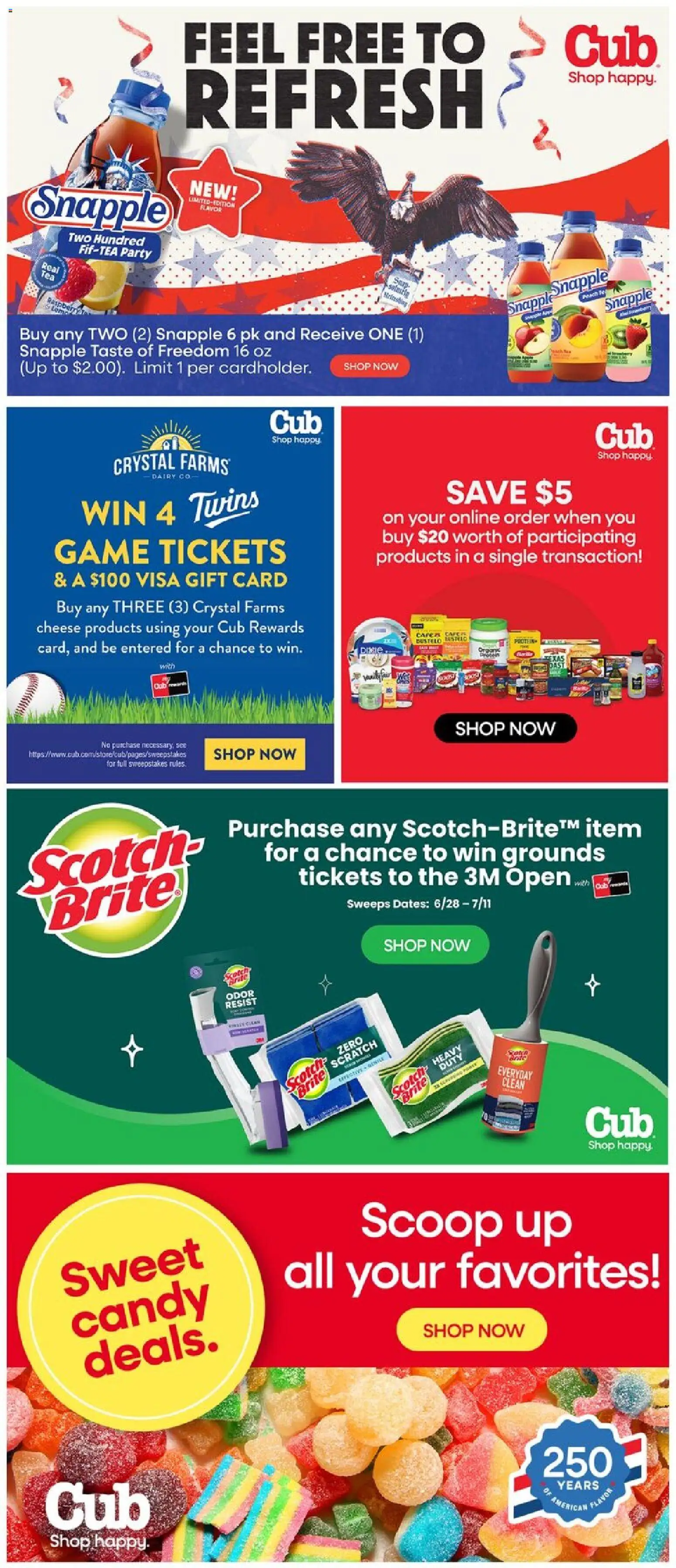Cub Foods Weekly Ad - valid from 07/05/2026 | Page: 7 | Products: Cheese, Game