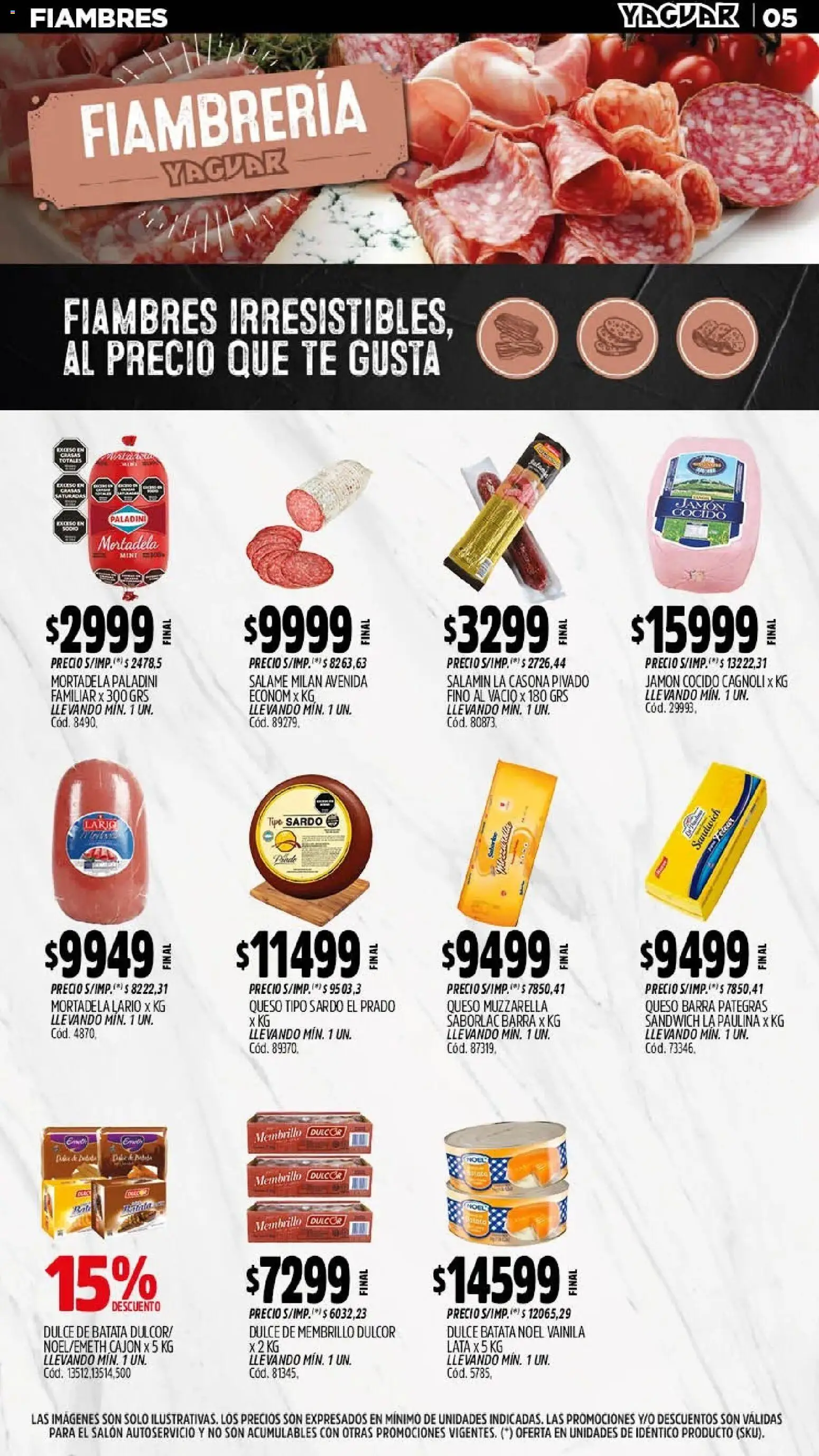 Yaguar - Oferta Semanal Mendoza │ válido desde el 04.05.2026 | Página: 5