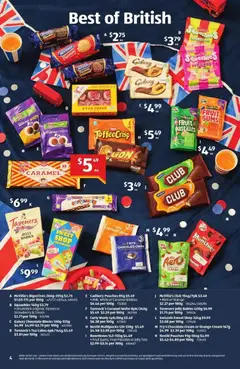 Preview of Aldi Special Buys - valid from 07/07/2026 | Page: 4 | Products: Tea, Lollies, Cream, Curly