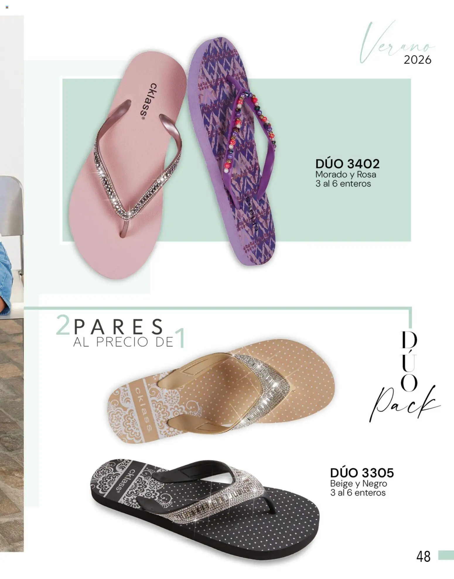 Nuevas ofertas de Cklass válidas en toda la República Mexicana desde el 05.03.2026. ¡Encuentra las mejores ofertas en Cklass catálogo Complemento Verano Ropa! | Página: 278