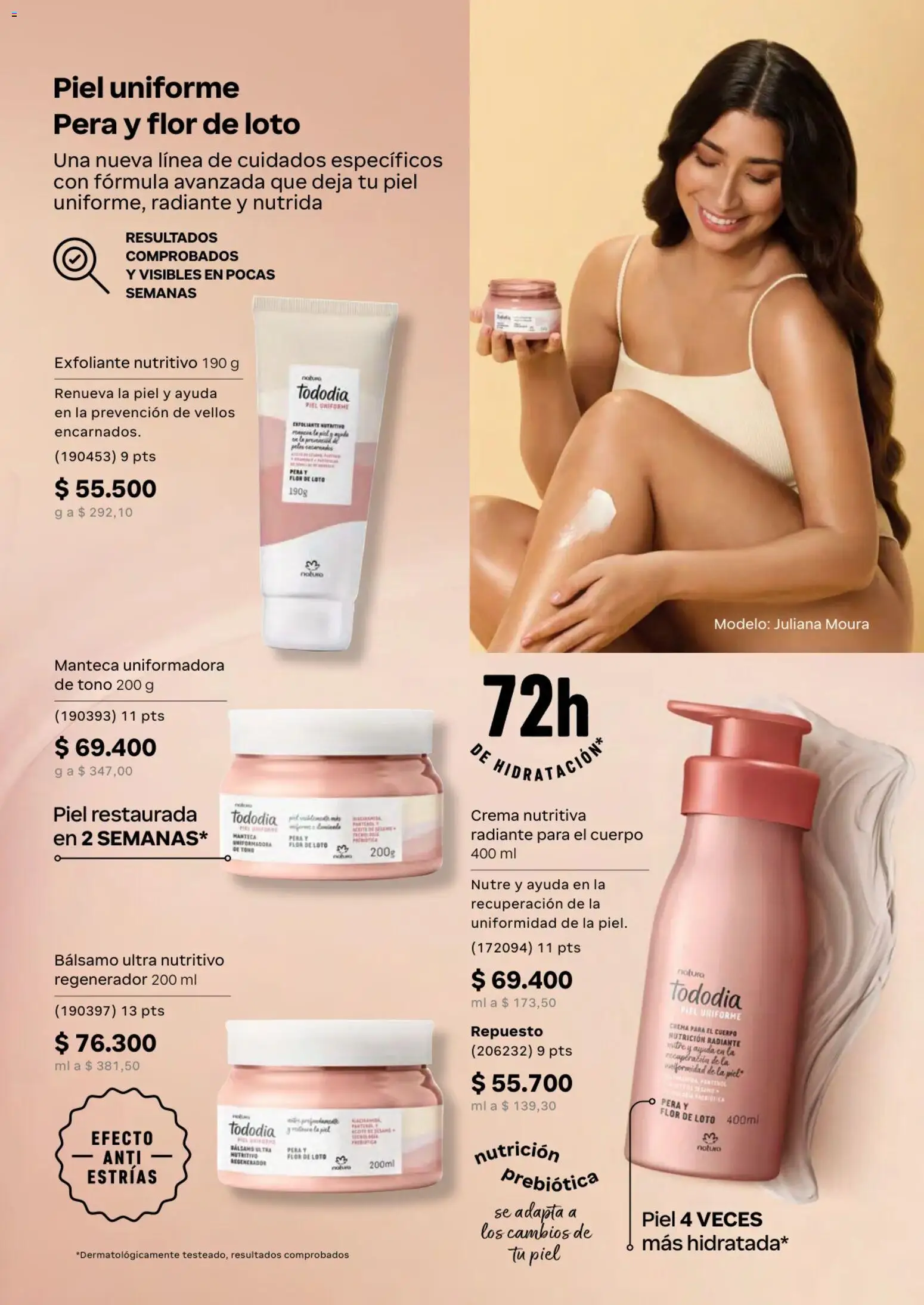 Natura revista - valida desde el 01.04.2026 | Página: 121 | Productos: Crema, Bálsamo, Crema para el cuerpo, Manteca