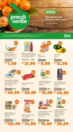 Oba Hortifruti - Ofertas da semana - Pré-Visualização do folheto da loja Oba Hortifruti, válido de 30/06/2026 | Página: 1