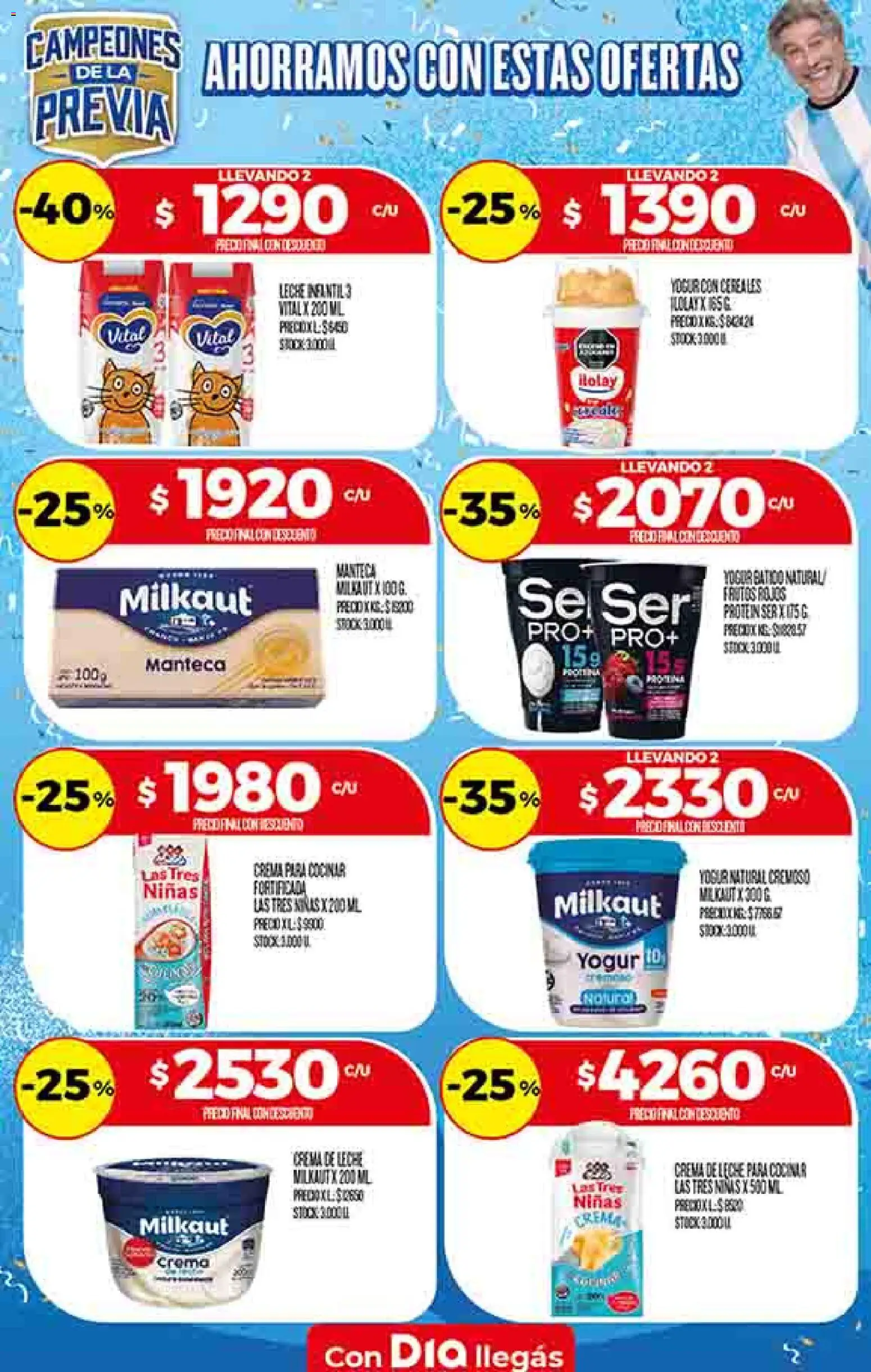 Dia - Ofertas - Salta y Jujuy │ válido desde el 20.05.2026 | Página: 29 | Productos: Manteca, Yogur, Cereales, Crema