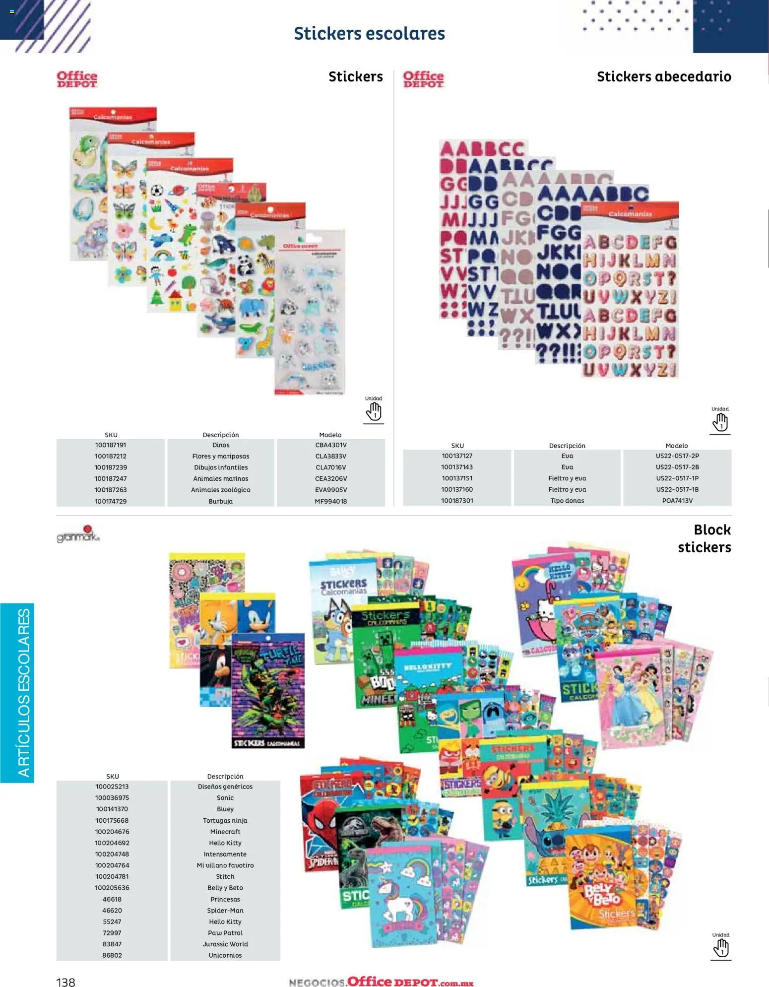 Nuevas ofertas de Office Depot válidas en toda la República Mexicana desde el 12/01/2026. ¡Encuentra las mejores ofertas en Office Depot catálogo 2026! | Página: 140 | Productos: Flores