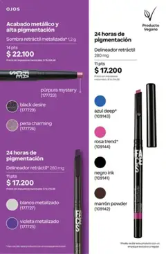 Vista previa Catálogo Natura Ciclo 14 válido desde el 01/10/2026 | Página: 160 | Productos: Sombra, Delineador