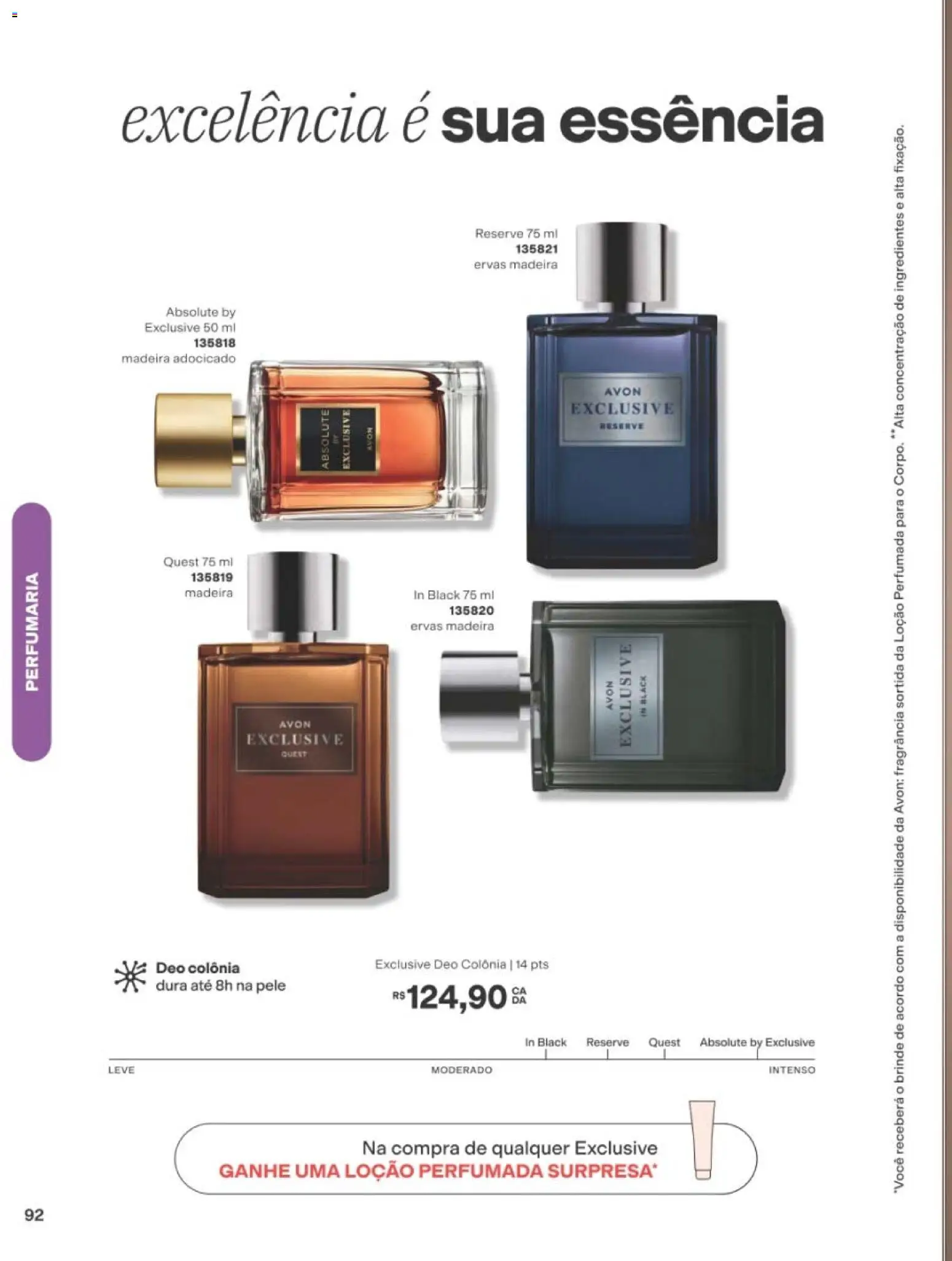 Avon Folheto - válido de 01/09/2026 | Página: 92 | Produtos: Fragrância