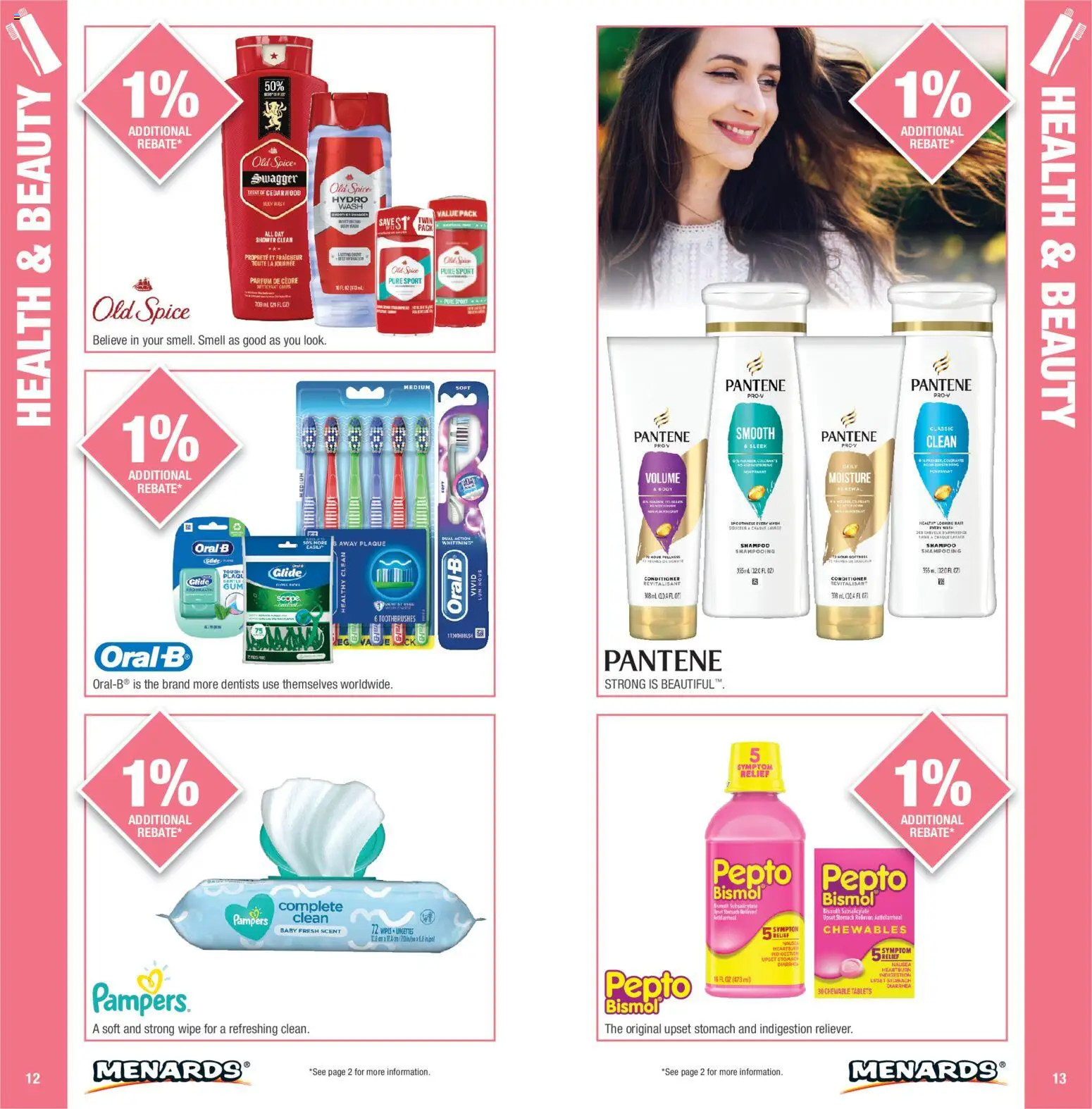 Menards Big Rewards Catalog - valid from 01/01/2026 | Page: 7 | Products: Shower, Shampoo, Conditioner