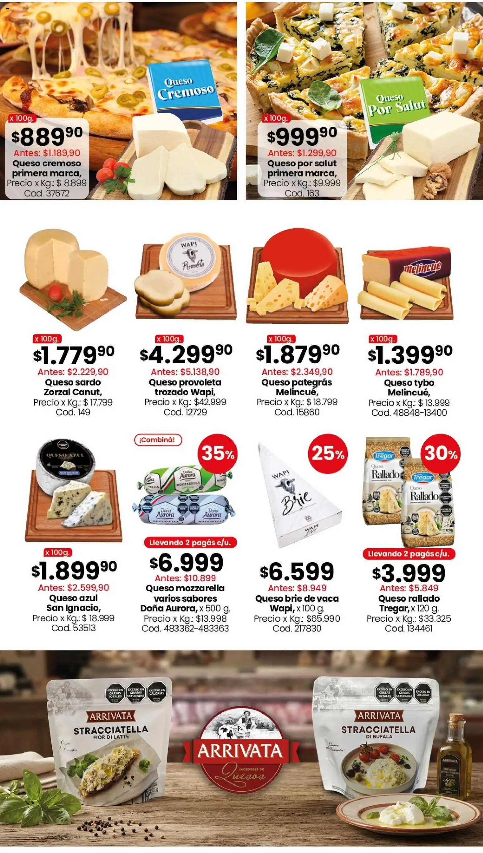 Coto - Ofertas │ válido desde el 17/08/2026 | Página: 9 | Productos: Mozzarella, Queso rallado, Queso azul, Queso