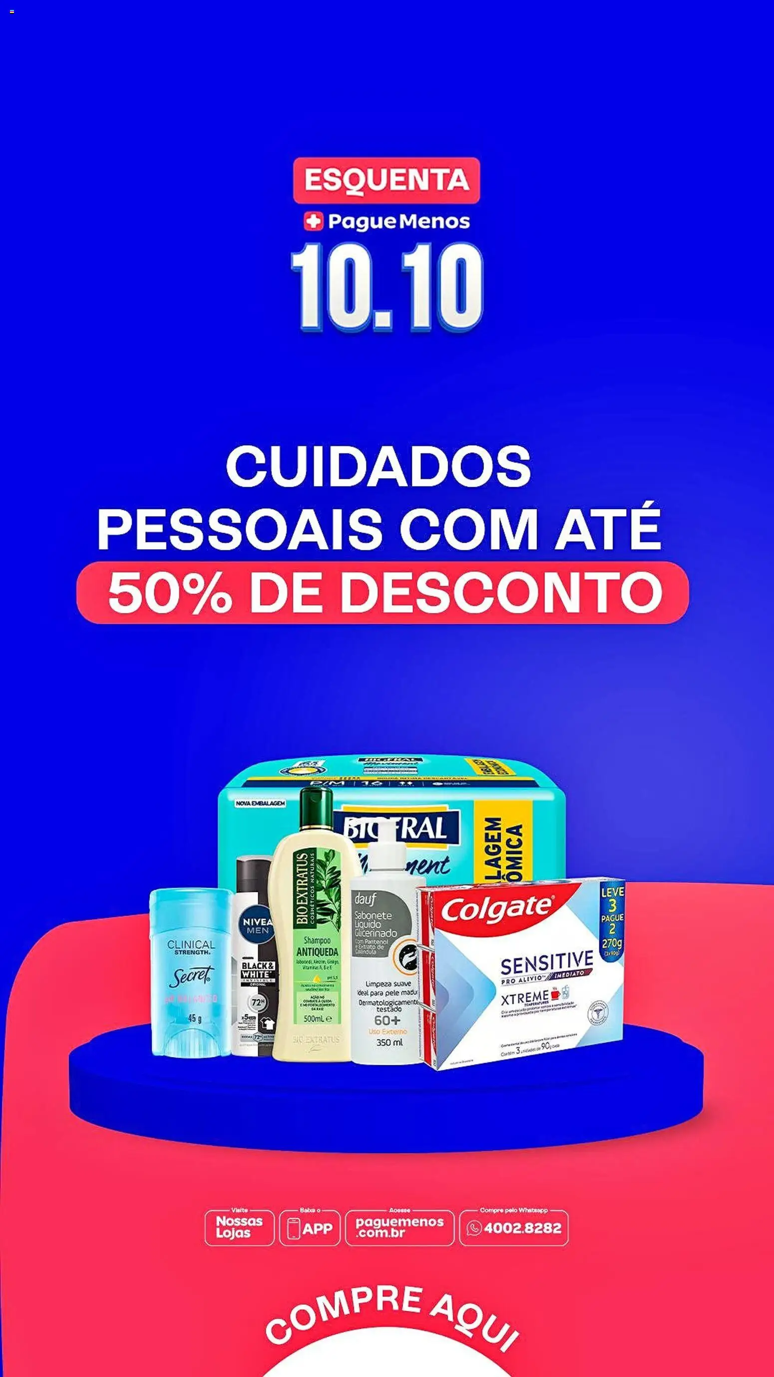 Pague Menos Folheto - válido de 05/10/2026 | Página: 1