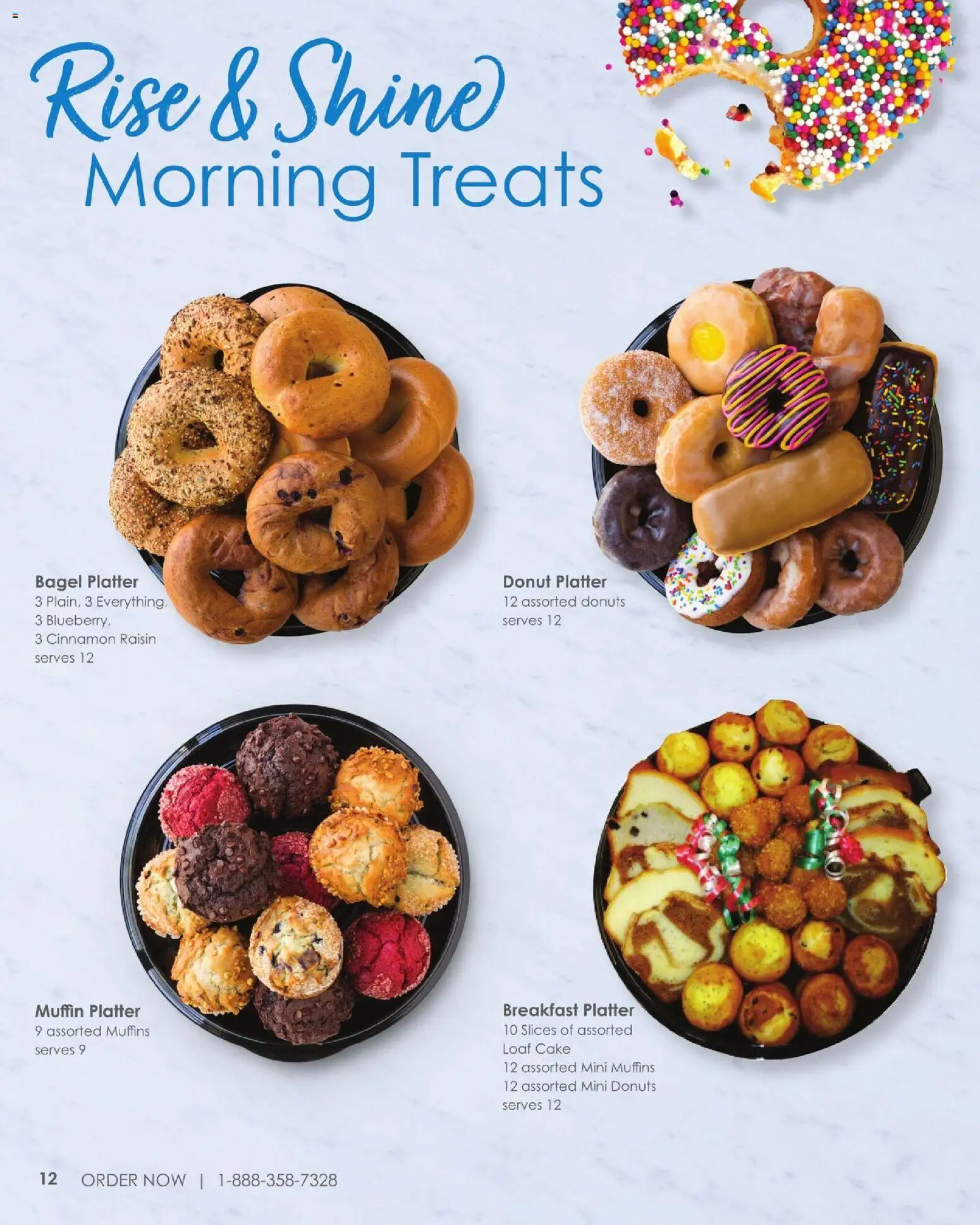Albertsons Entertaining Guide - valid from 11/19/2025 | Page: 14 | Products: Cake, Muffin, Donut, Muffins