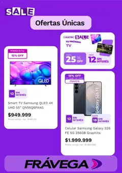 Vista previa Frávega Ofertas válido desde el 01/10/2026 | Página: 3 | Productos: Celular