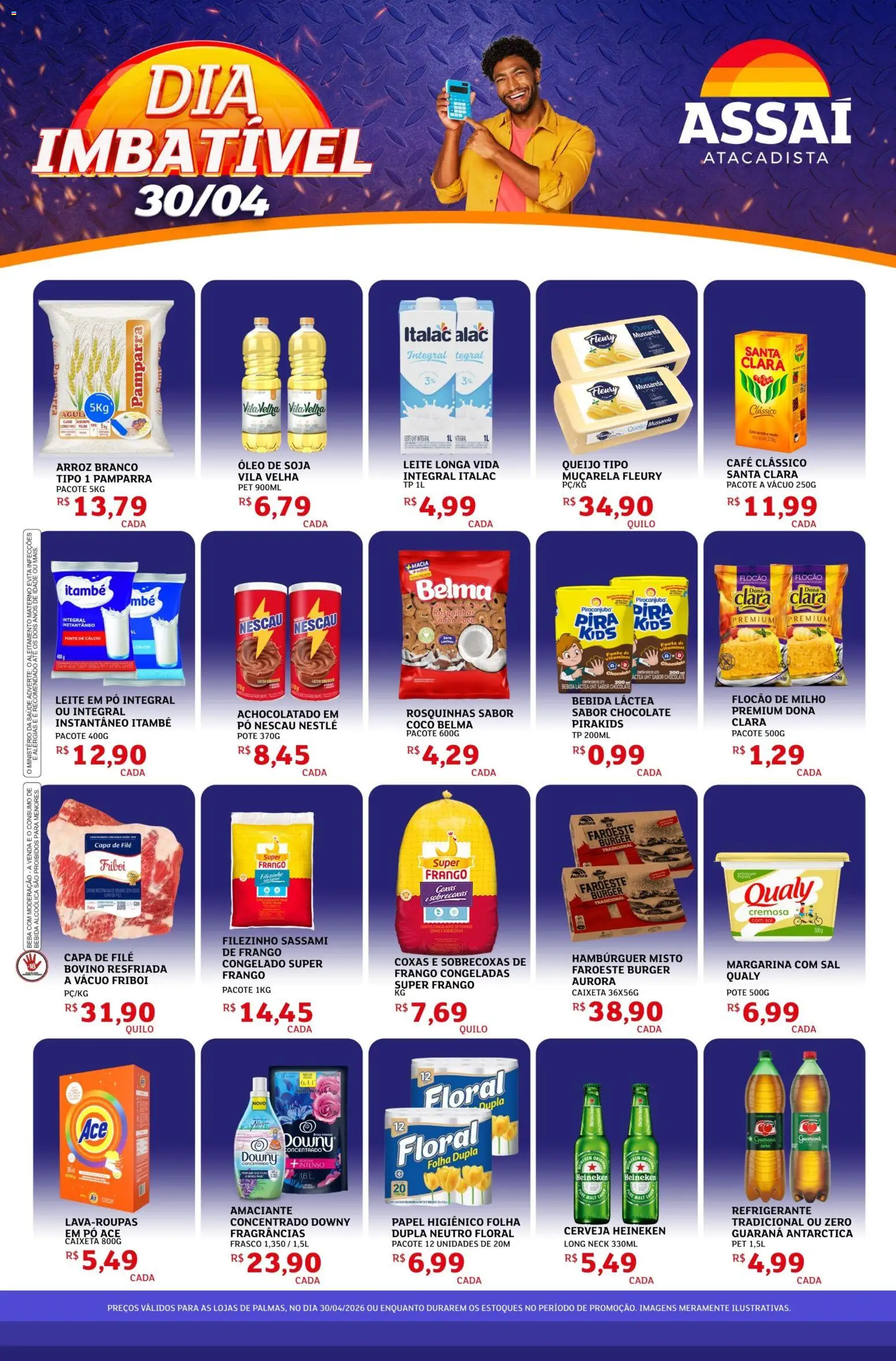 Assaí Atacadista Folheto - válido de 30.04.2026 | Página: 1