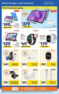 Preview of Big W Catalogue Tech Week - valid from 01/10/2026 | Page: 5