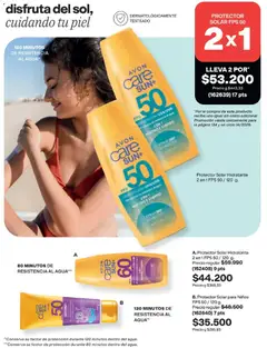 Avon catálogo Ciclo 14/2026 -  Vista previa de la revista de la tienda Avon valido desde el 19/09/2026 | Página: 134 | Productos: Agua, Protector solar