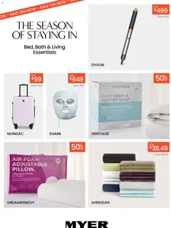 Preview of Myer Bed, Bath & Living Essentials - valid from 05.05.2026