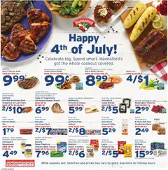 Preview of Hannaford weekly ads valid from 06/28/2026