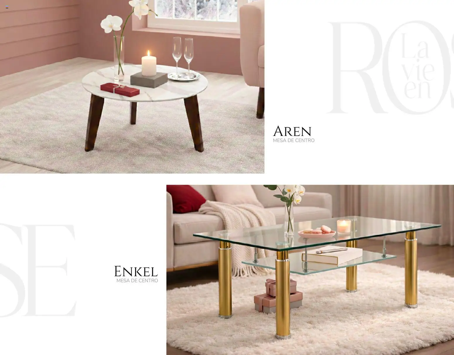 Nuevas ofertas de Muebles Dico válidas en toda la República Mexicana desde el 06/02/2026. ¡Encuentra las mejores ofertas en Muebles Dico catálogo La Vie en Rose 2026! | Página: 17 | Productos: Mesa de centro, Mesa