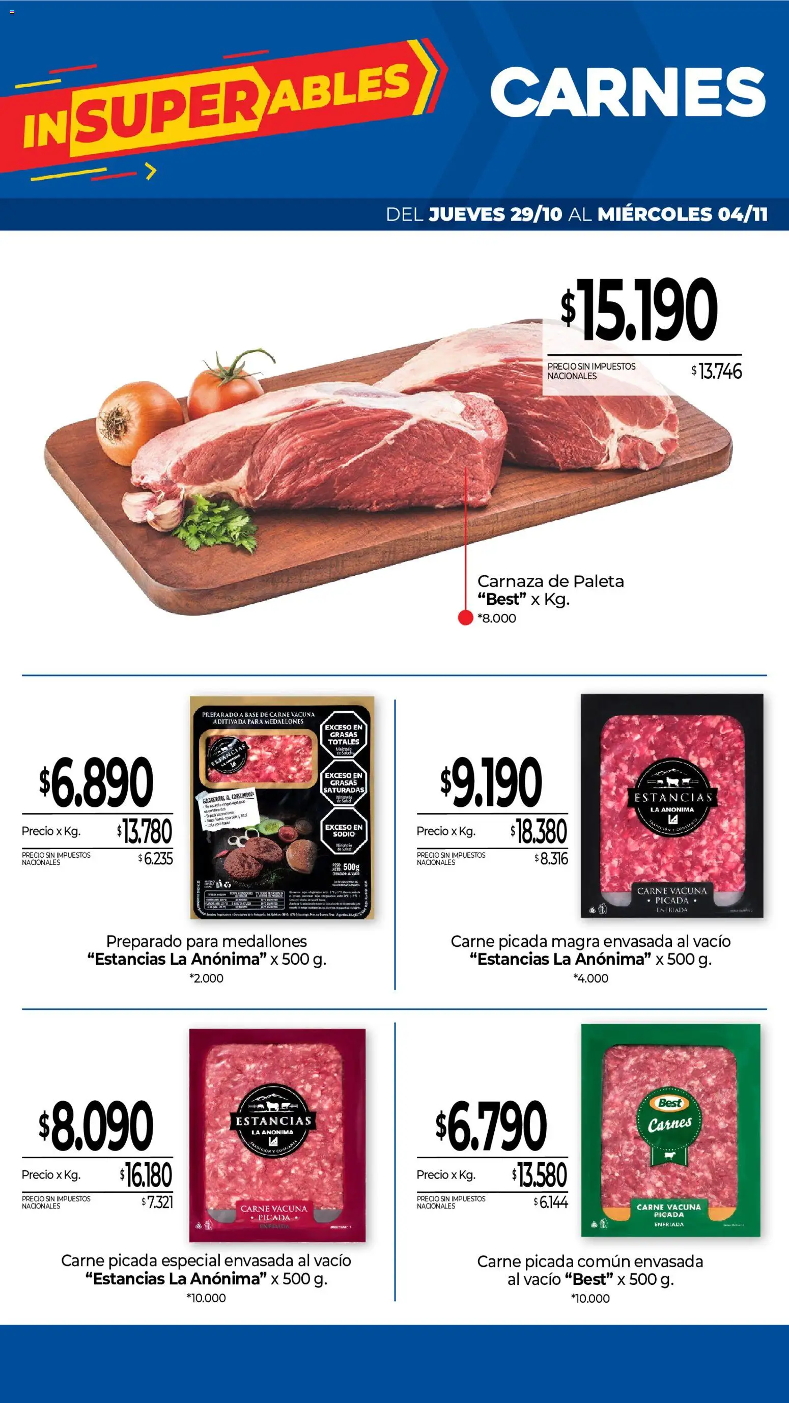 La Anonima - Frescos │ válido desde el 29/10/2026 | Página: 3