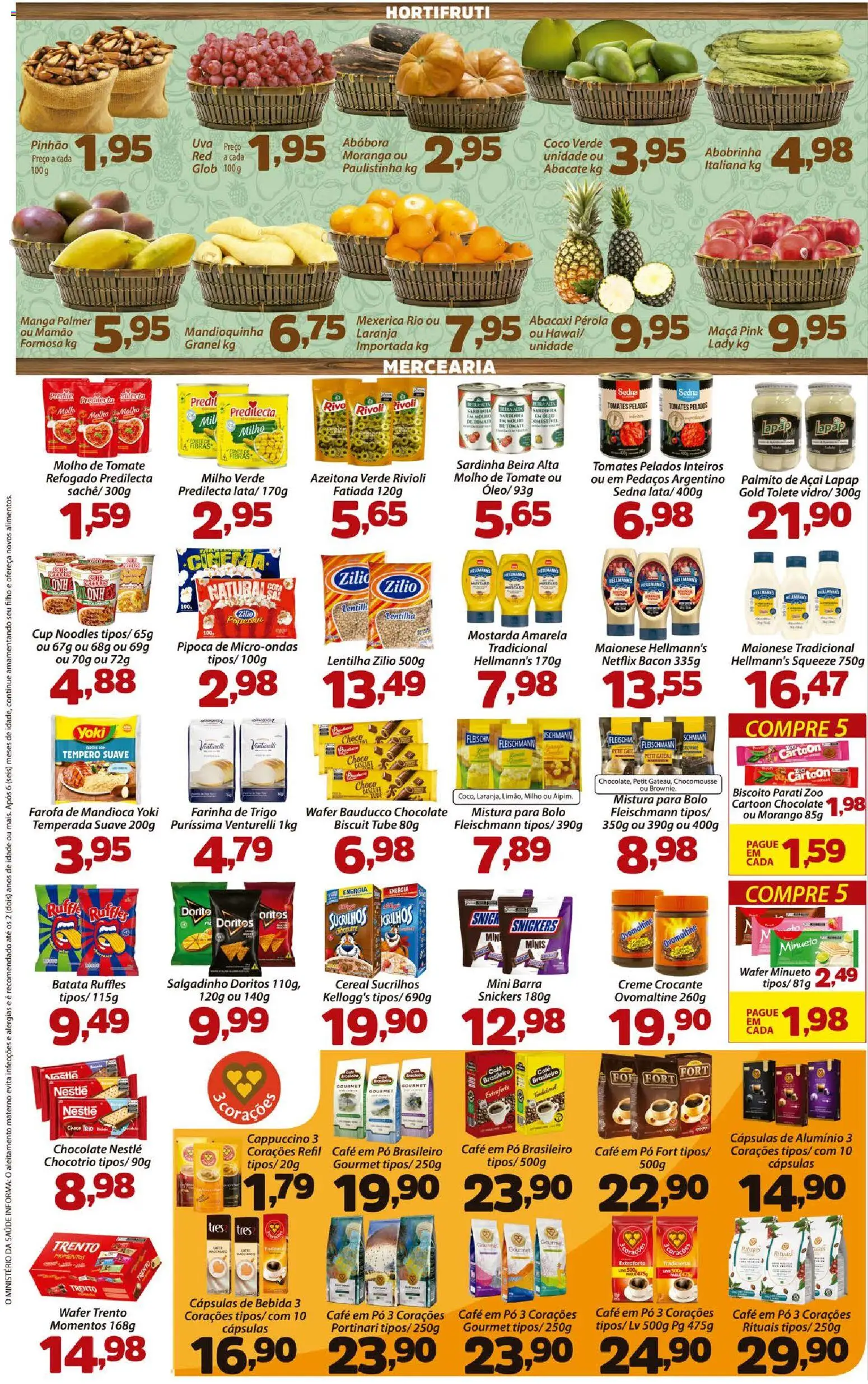 Confiança Folheto - válido de 15.05.2026 | Página: 2 | Produtos: Moranga, Lentilha, Biscoito parati, Tomates