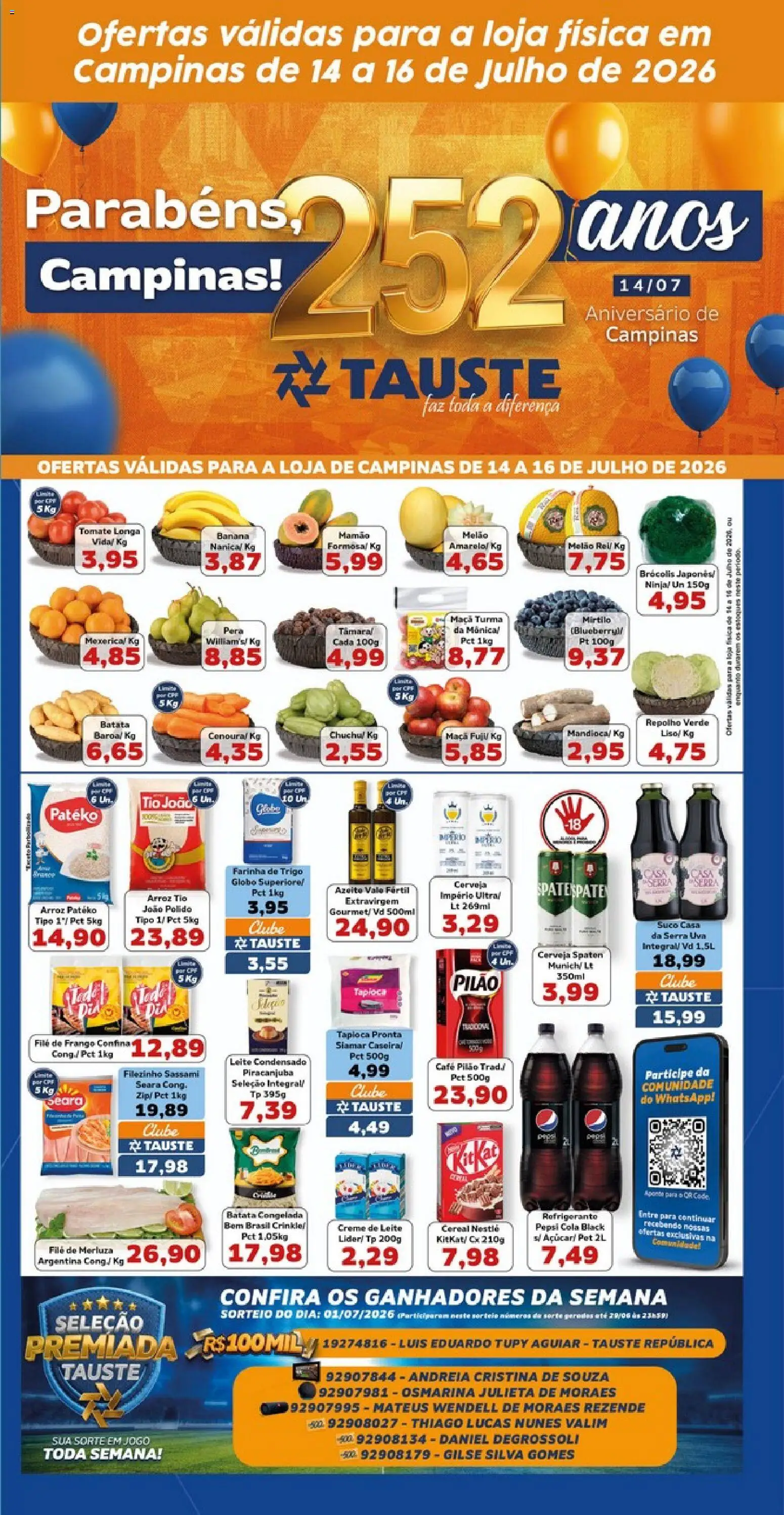 Tauste Folheto - válido de 14/07/2026 | Página: 2