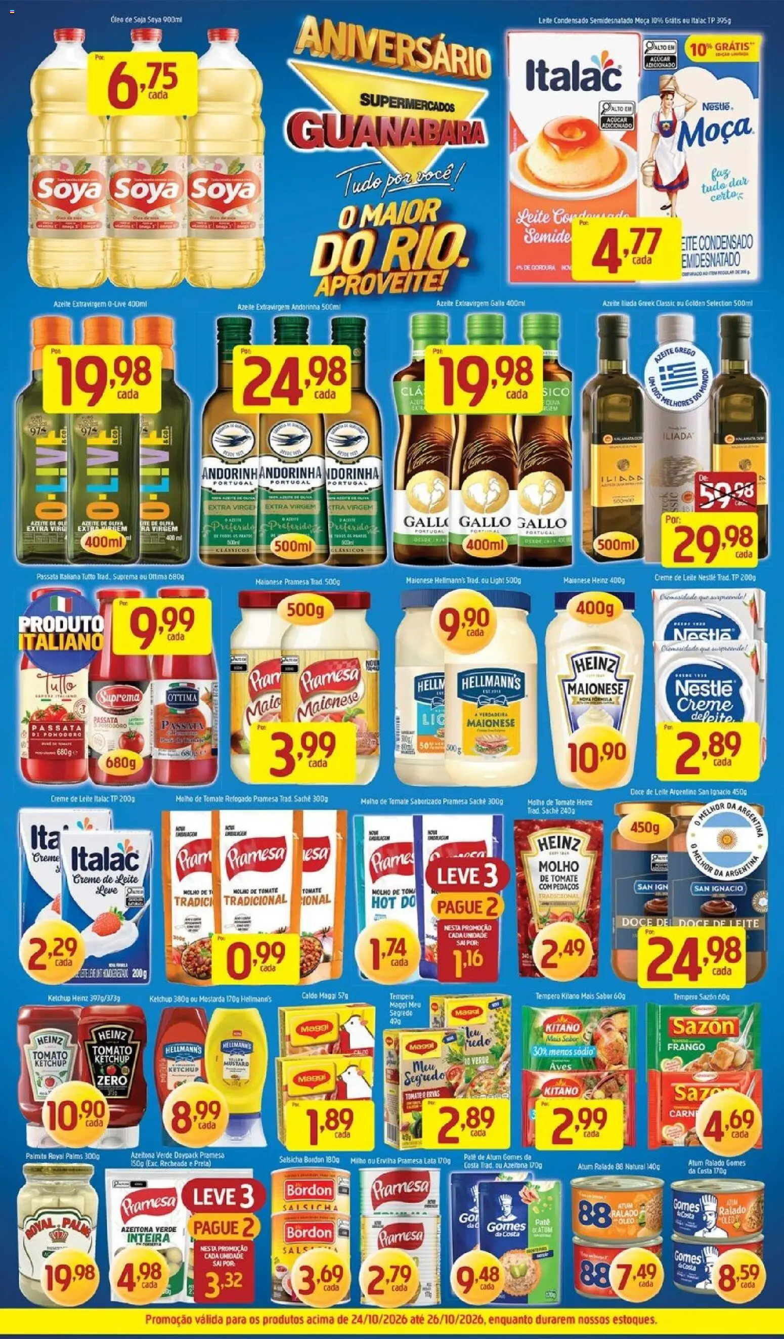 Supermercados Guanabara Folheto - válido de 24/10/2026 | Página: 3
