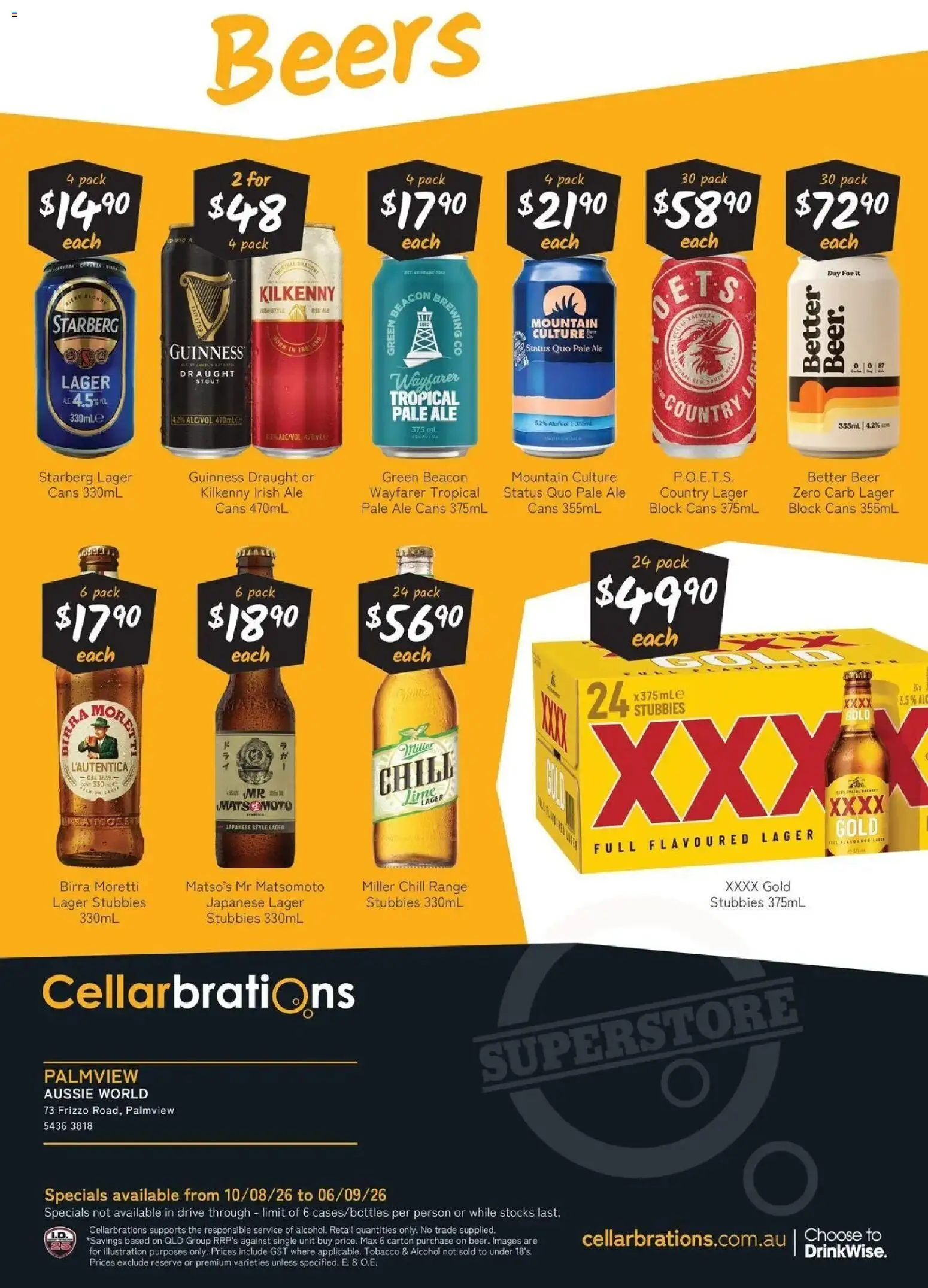 Cellarbrations catalogue - valid from 10/08/2026 | Page: 6 | Products: Alcohol, Beer, Ice