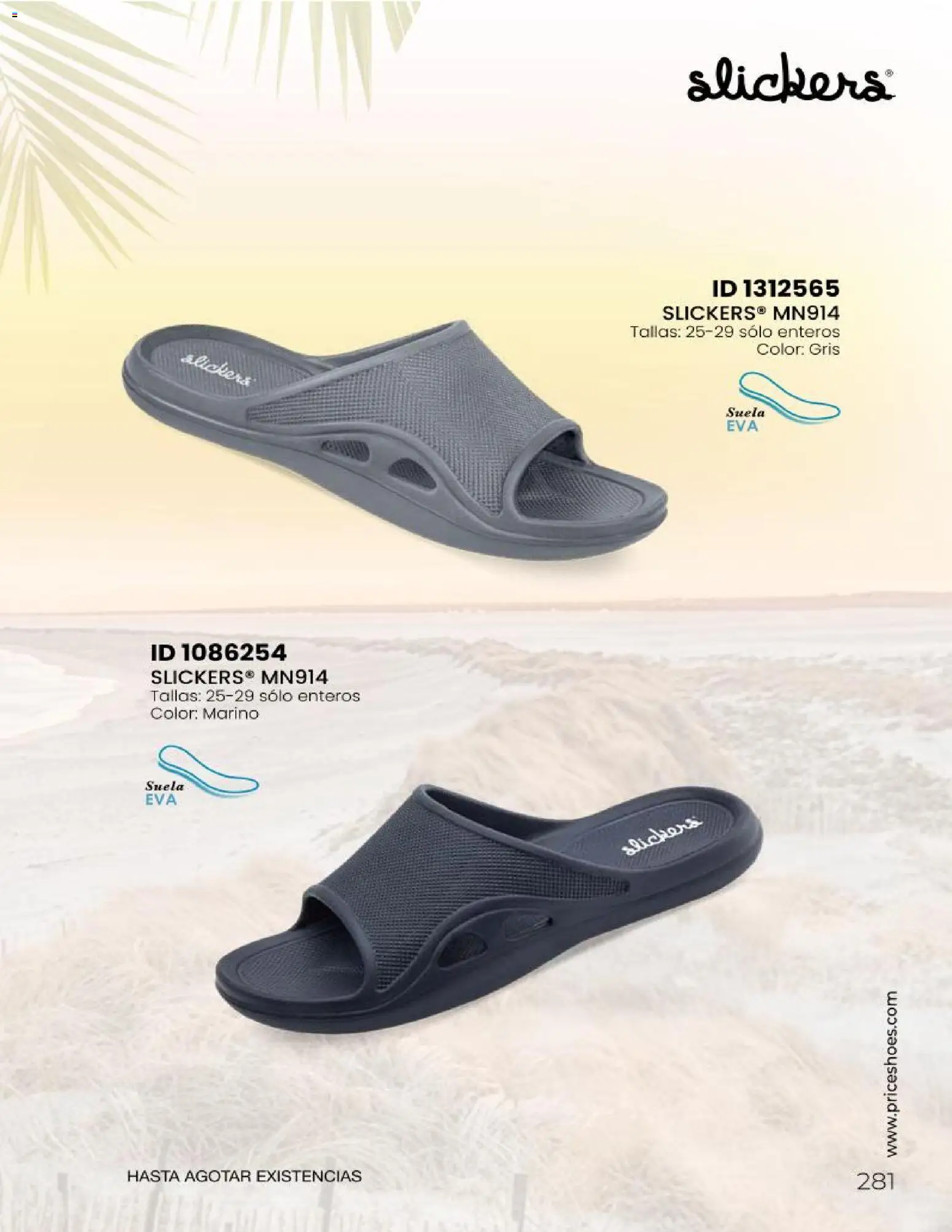 Nuevas ofertas de Price Shoes válidas en toda la República Mexicana desde el 23/06/2026. ¡Encuentra las mejores ofertas en Price Shoes catálogo Sandalias 2026! | Página: 281