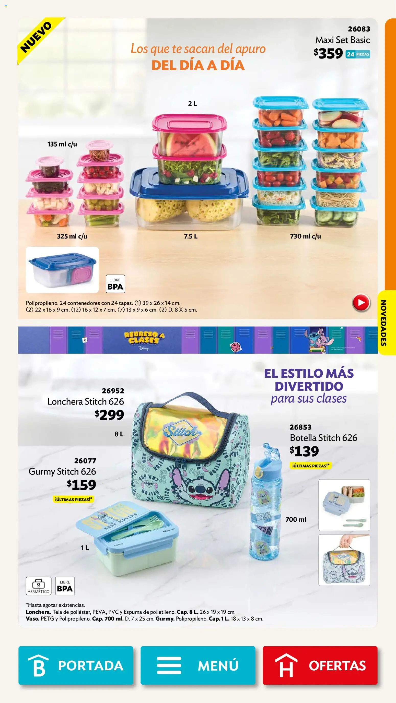 Nuevas ofertas de Betterware válidas en toda la República Mexicana desde el 28/09/2026. ¡Encuentra las mejores ofertas en Betterware campaña 10 2026! | Página: 51