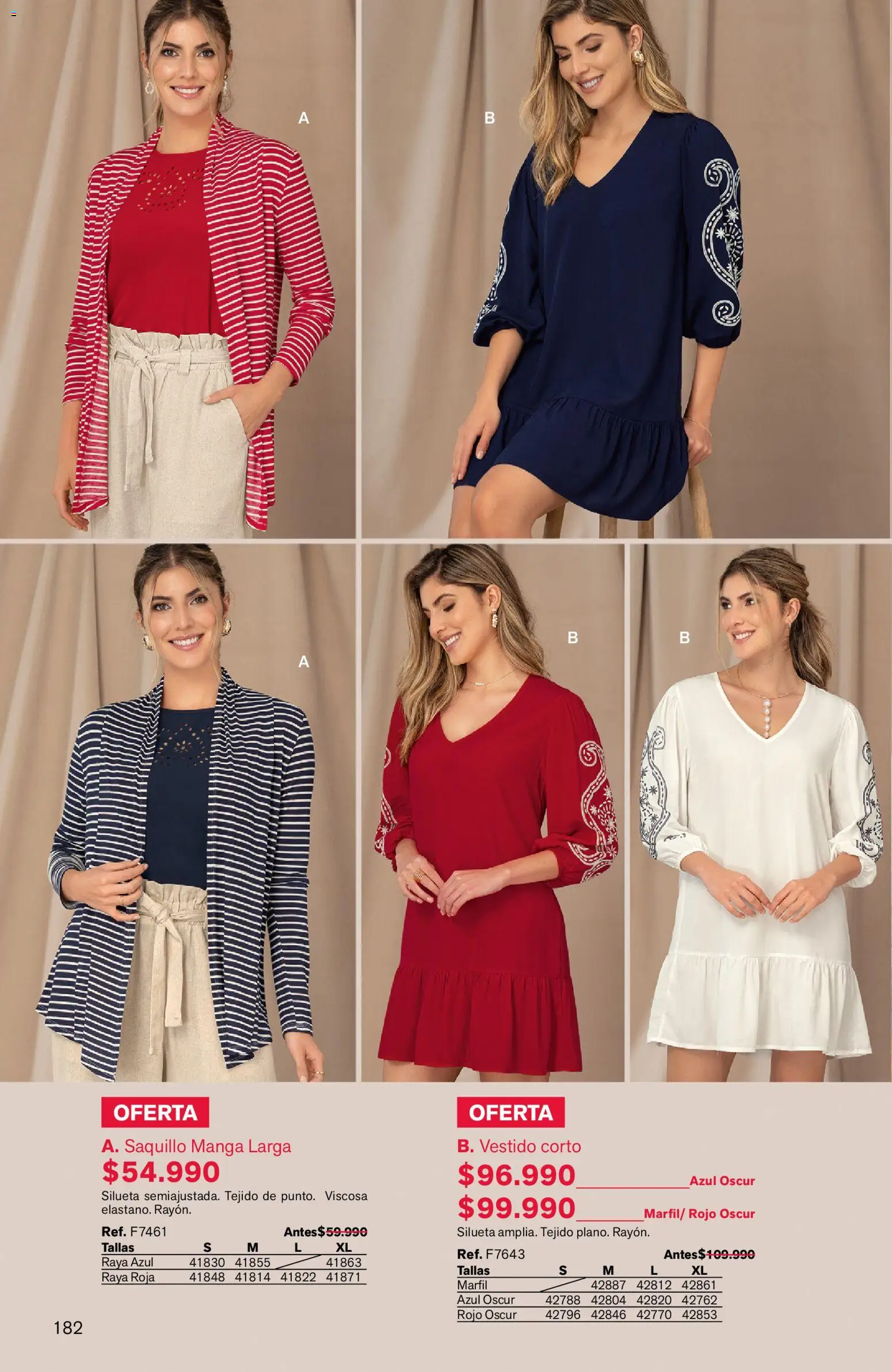 Leonisa revista - valida desde el 24/08/2026 | Página: 182 | Productos: Vestido