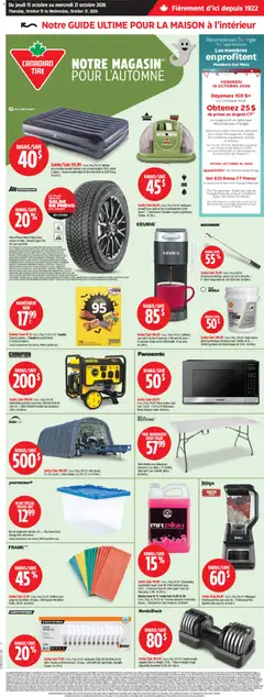 Preview of Canadian Tire circulaire from shop Canadian Tire valid from Oct 15, 2026