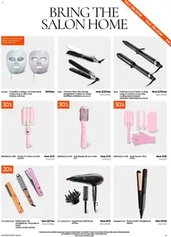 Preview of Myer Stocktake Sale - valid from 25.05.2026 | Page: 34 | Products: Brush, Mask, Face mask, Dryer