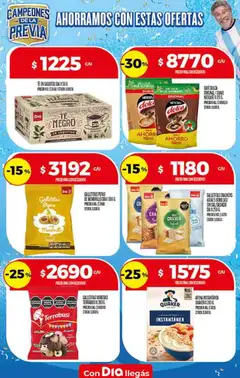 Vista previa Supermercado DIA Ofertas válido desde el 13.05.2026 | Página: 33 | Productos: Galletitas, Avena, Café, Té
