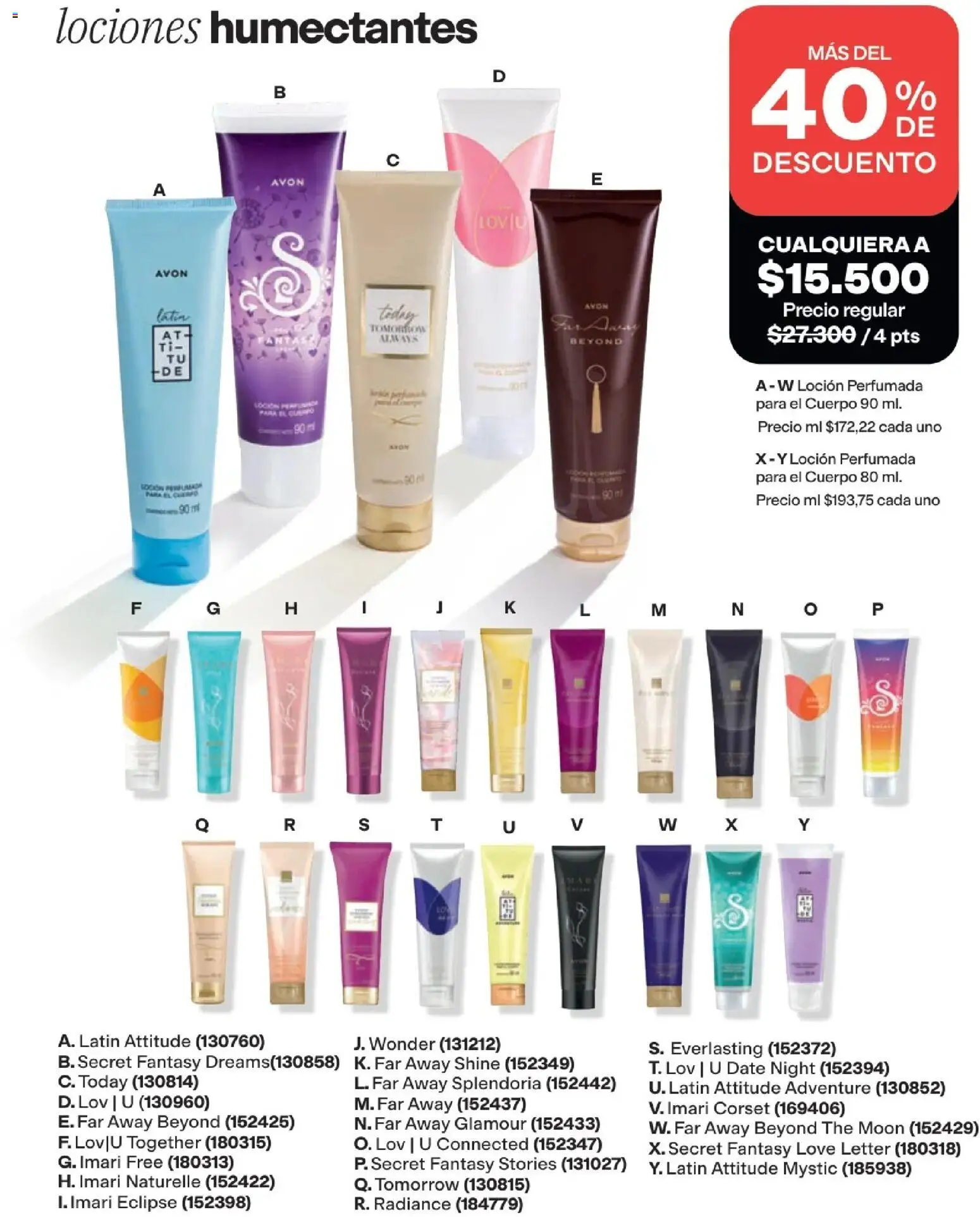 Avon revista - valida desde el 15/07/2026 | Página: 88 | Productos: Loción