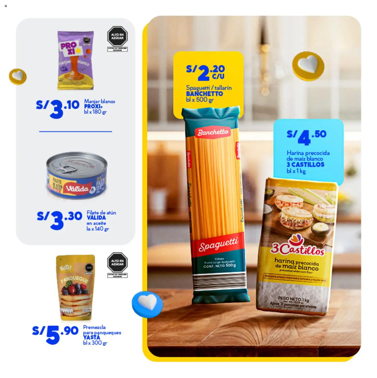 Catálogo Mass válido desde 08.05.2026 | Página: 3 | Productos: Aceite, Fideos, Peso