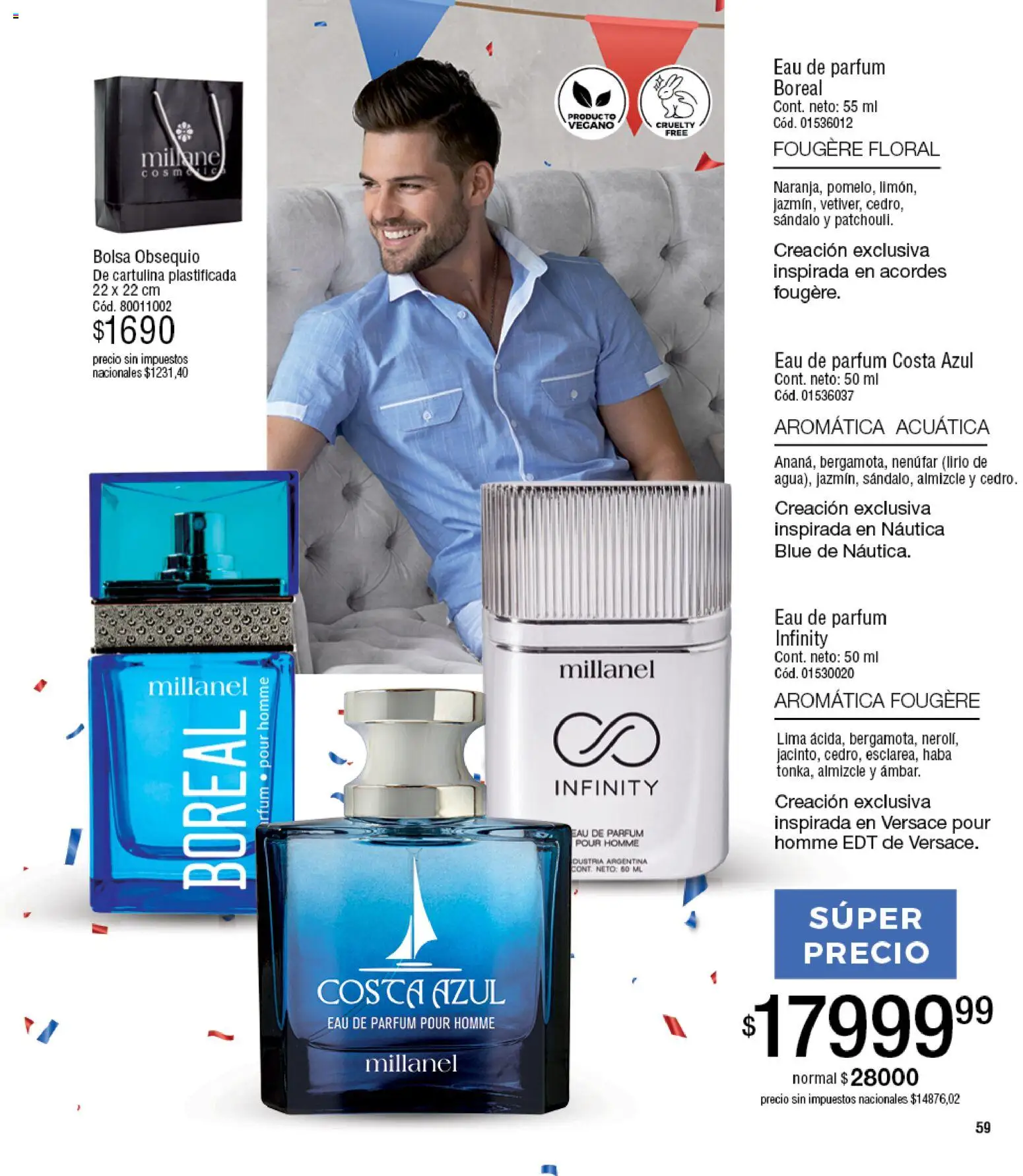 Millanel - Catálogo │ válido desde el 30/03/2026 | Página: 59 | Productos: Bolsa, Lima