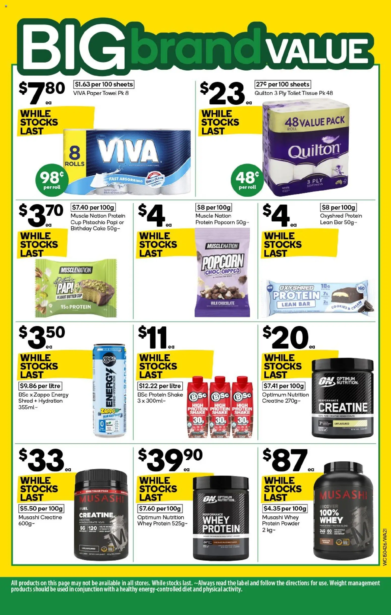 Woolworths catalogue - valid from 15.04.2026 | Page: 21 | Products: Powder, Milk, Chocolate, Popcorn