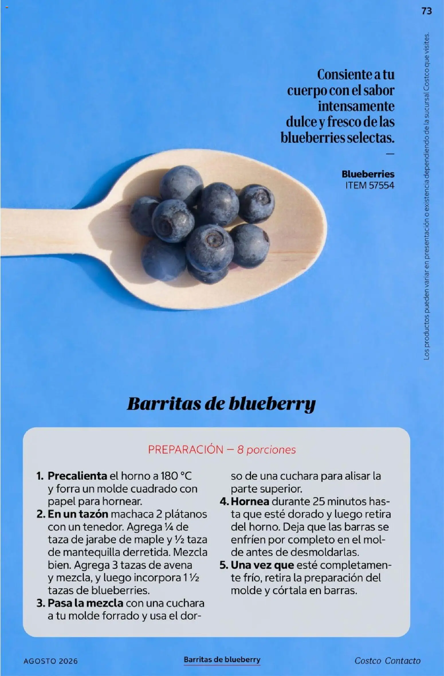 Nuevas ofertas de Costco válidas en toda la República Mexicana desde el 01/08/2026. ¡Encuentra las mejores ofertas en Costco catálogo Agosto! | Página: 73 | Productos: El horno, Jarabe, Cuchara, Molde