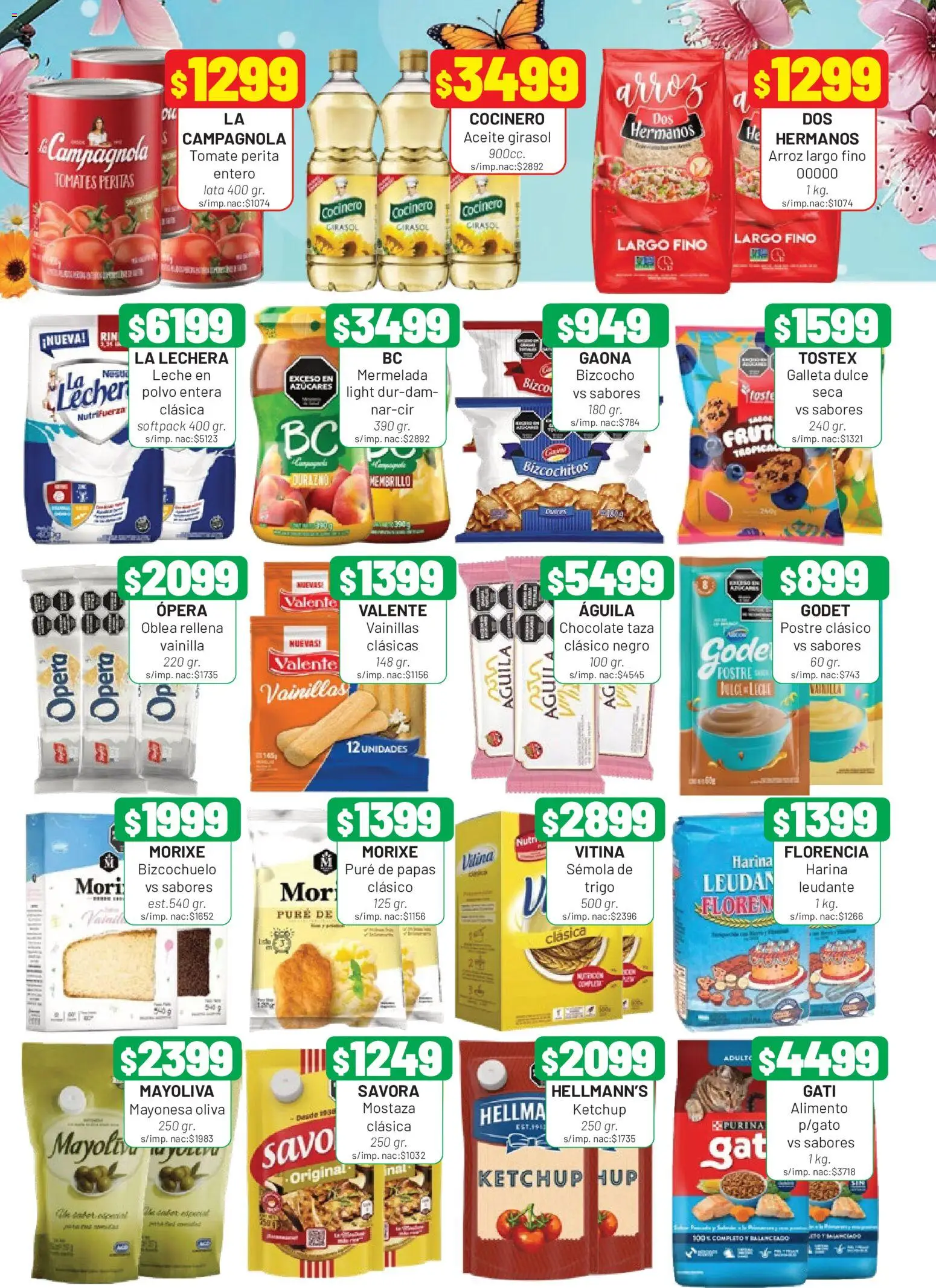 Almacor catálogo │ válido desde el 01/10/2026 | Página: 6 | Productos: Vainilla, Chocolate, Tomates, Arroz