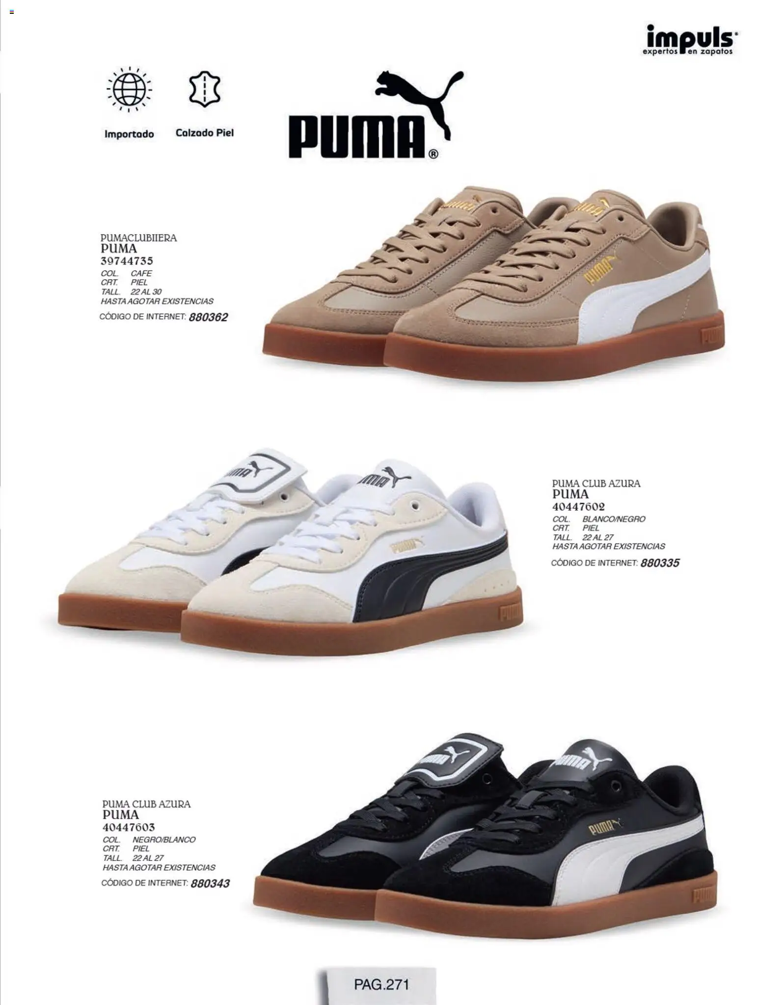 Nuevas ofertas de Impuls válidas en toda la República Mexicana desde el 01/07/2026. ¡Encuentra las mejores ofertas en Impuls catálogo Otoño Invierno! | Página: 273 | Productos: Zapatos, Café