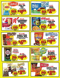 Preview of Ollie's weekly ads valid from 07/16/2026 | Page: 3 | Products: Chips, Garlic, Chocolate Chip, Bag