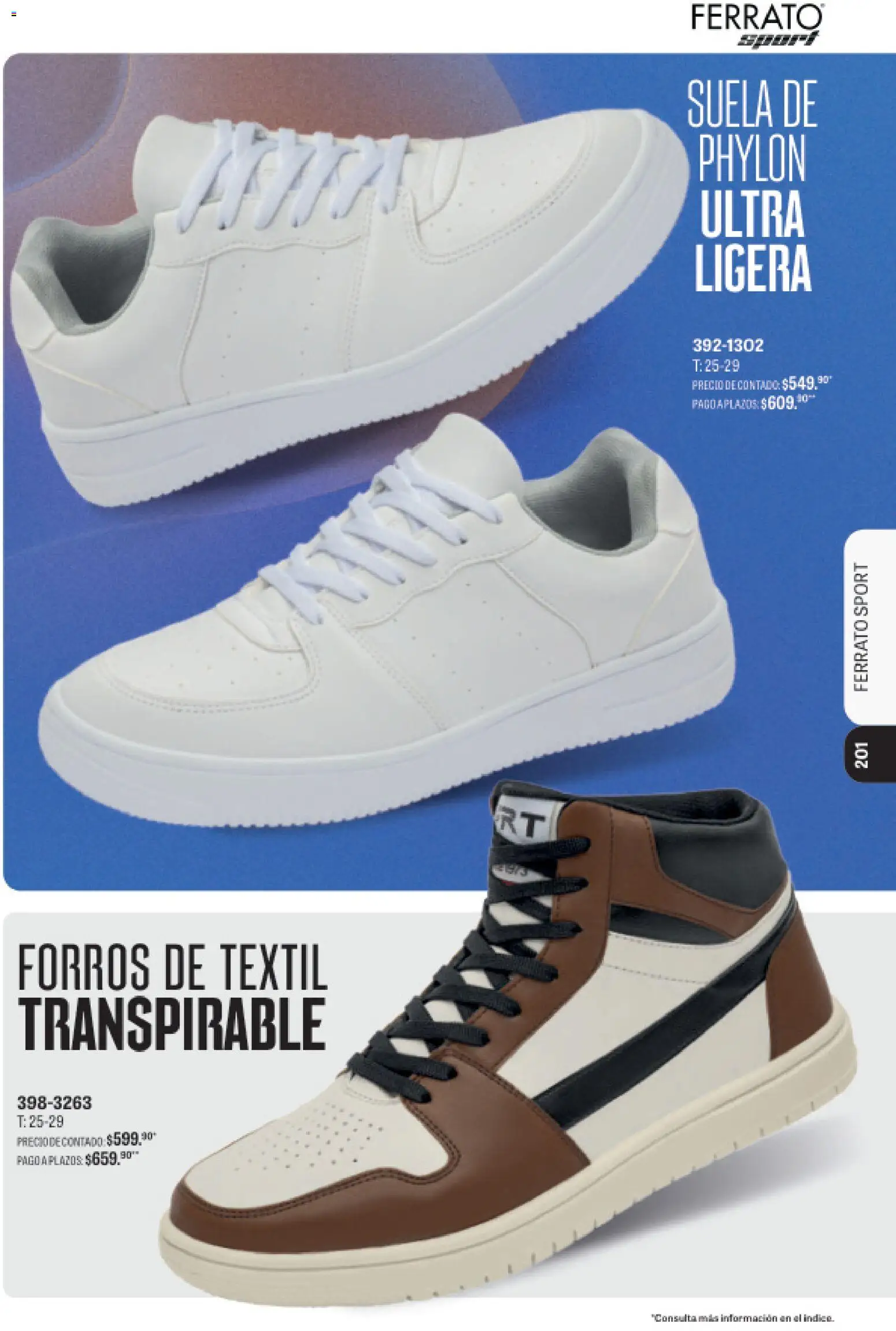 Nuevas ofertas de Andrea válidas en toda la República Mexicana desde el 09/08/2026. ¡Encuentra las mejores ofertas en Andrea catálogo Deportivo Completo! | Página: 201