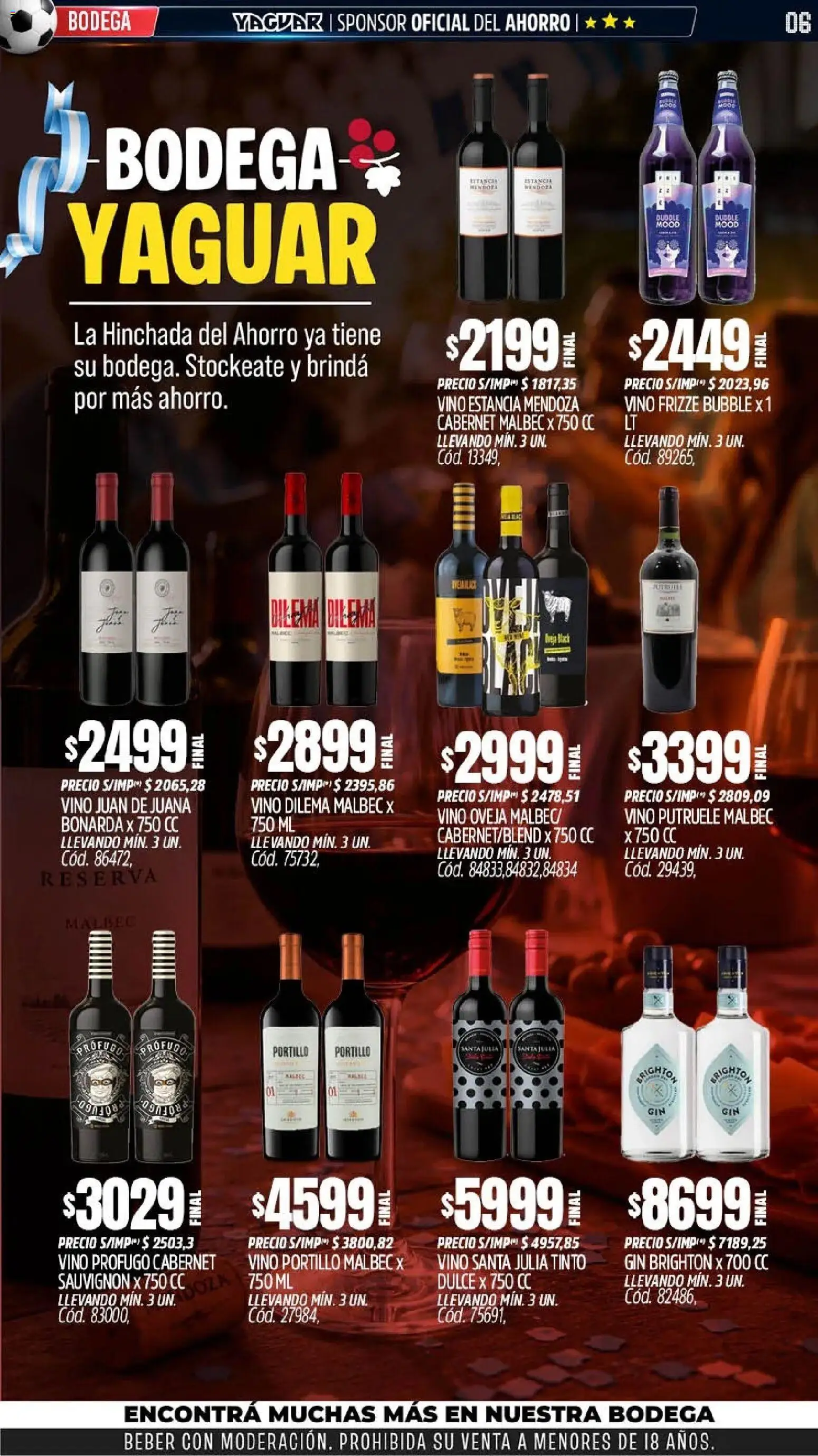 Yaguar - Oferta Semanal General Roca │ válido desde el 22/06/2026 | Página: 6