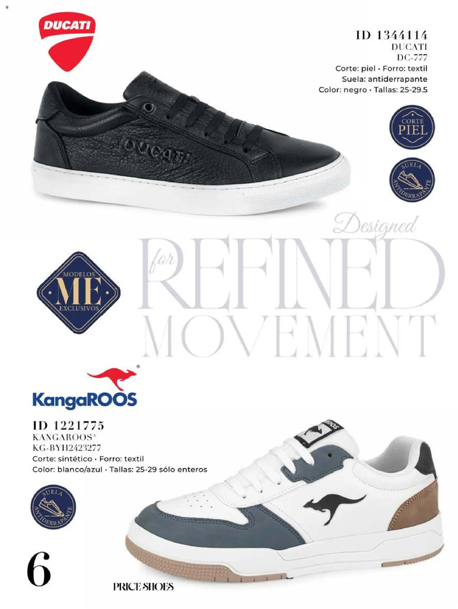 Nuevas ofertas de Price Shoes válidas en toda la República Mexicana desde el 14.05.2026. ¡Encuentra las mejores ofertas en Price Shoes catálogo Caballeros! | Página: 6