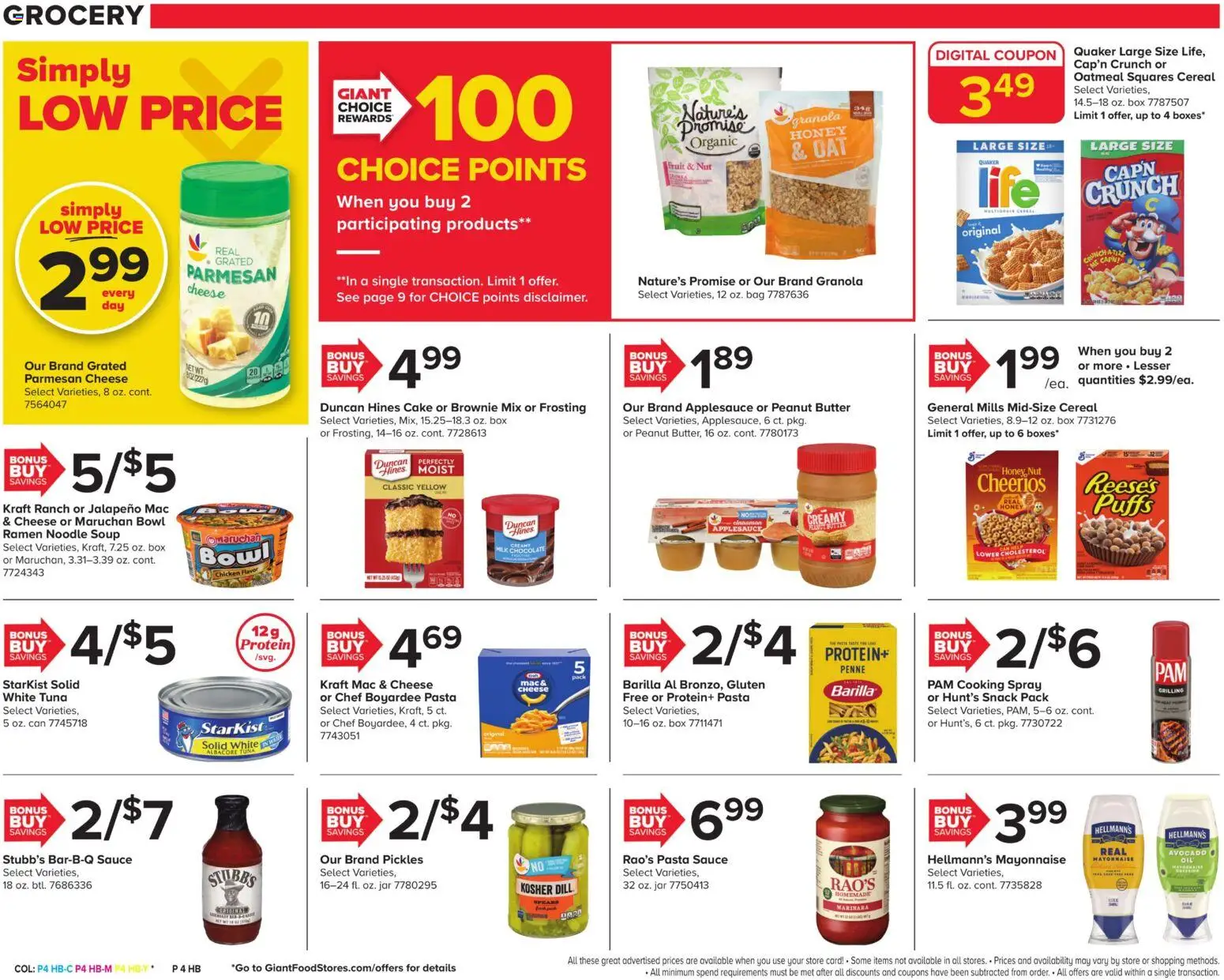 Giant Weekly Ad - valid from 12.06.2026 | Page: 9 | Products: Box, Chocolate, Sauce, Dill