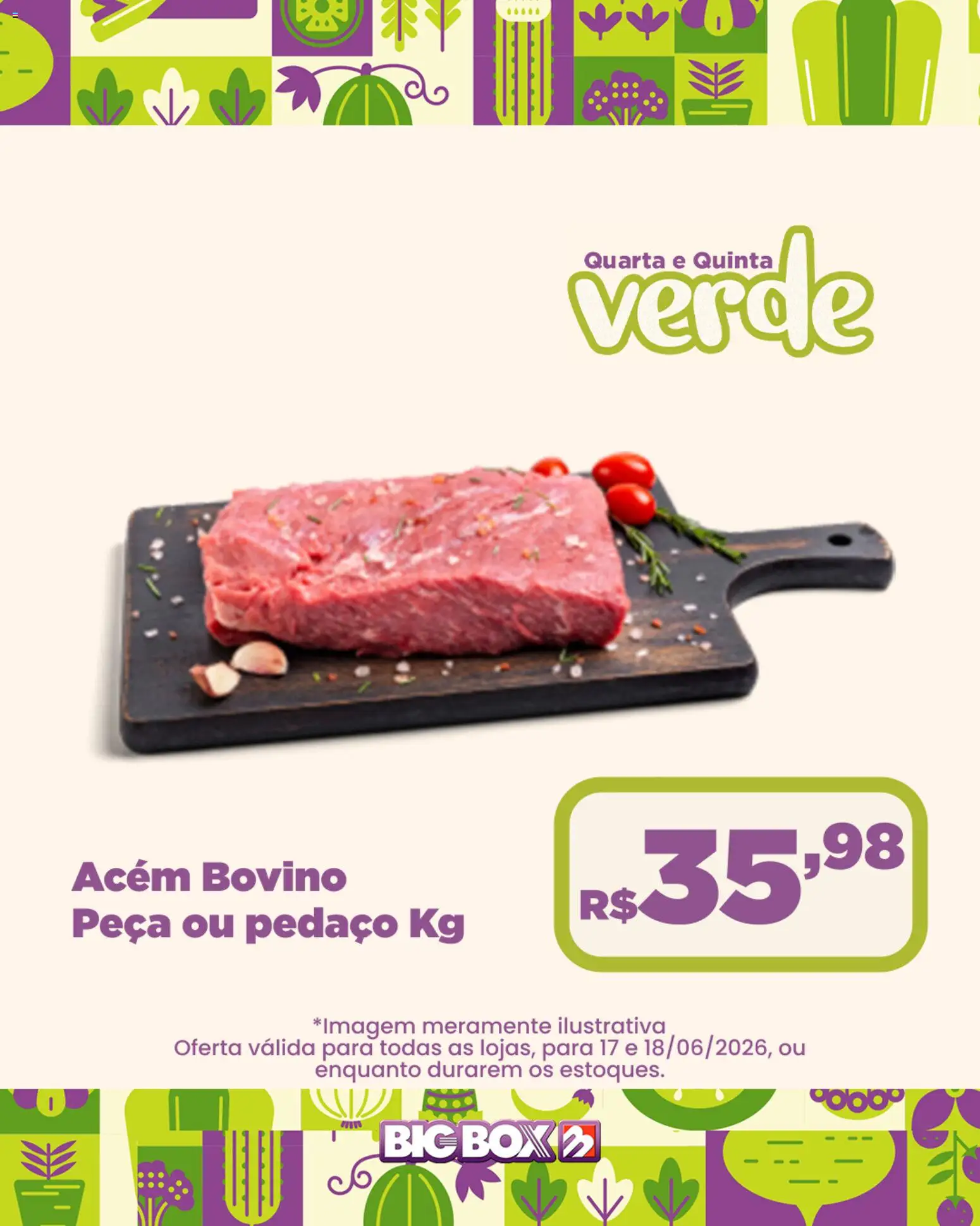 Big Box Folheto - válido de 17.06.2026 | Página: 5 | Produtos: Acém
