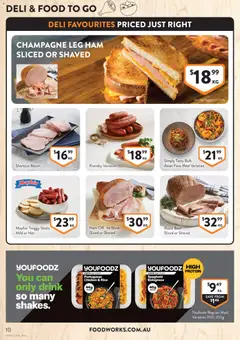 Preview of Foodworks catalogue - valid from 24/06/2026 | Page: 10 | Products: Ham, Chicken, Rice, Beef