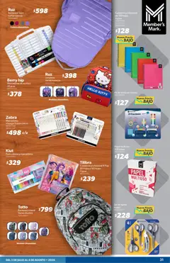Vista previa de Sam's Club catálogo Cuponera, nuevo folleto de la tienda, válido en México a partir del 03/07/2026 | Página: 31