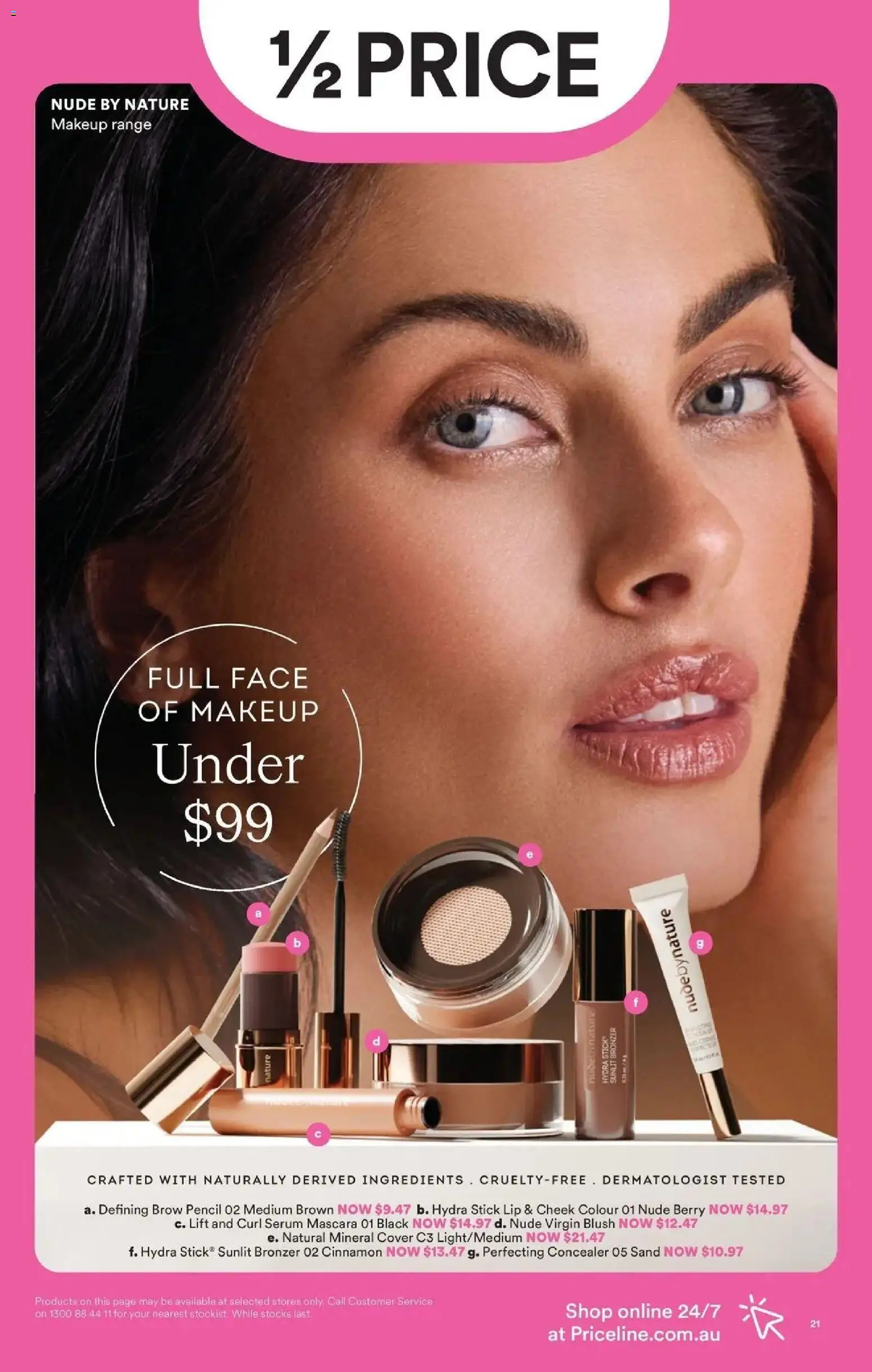 Priceline Pharmacy catalogue - valid from 17.06.2026 | Page: 21 | Products: Concealer, Bronzer, Blush, Pencil